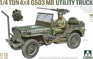 Amazon | タコム 1/16 アメリカ陸軍 1/4トン 4x4 G503