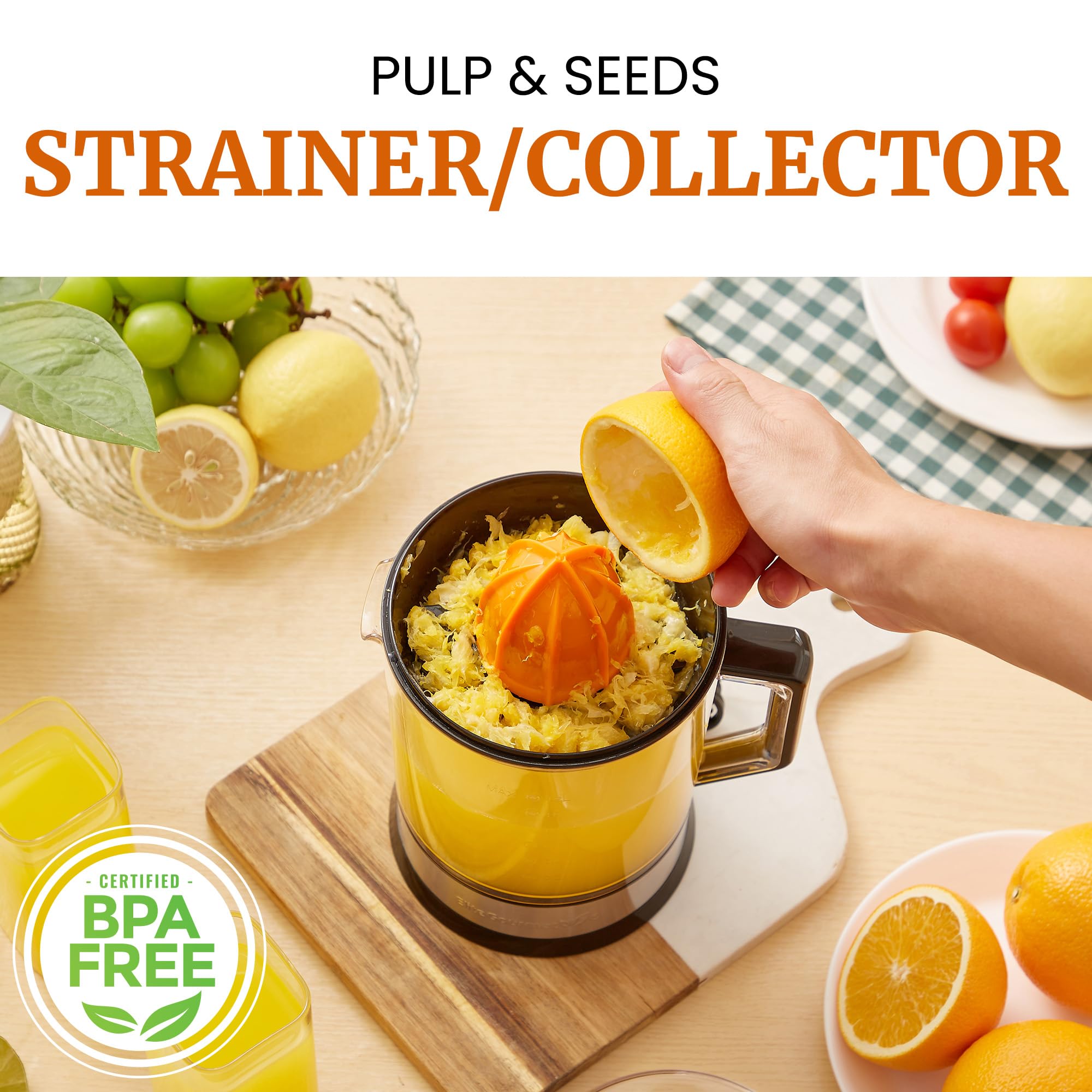Amazon.com: Elite Gourmet ETS047 BPA-Free 40-Watt Electric Citrus