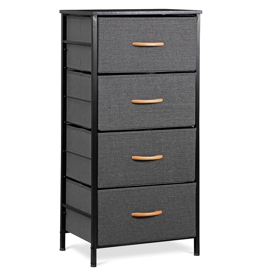 Amazon.com: SUPER DEAL Dresser for Bedroom with 4 Storage