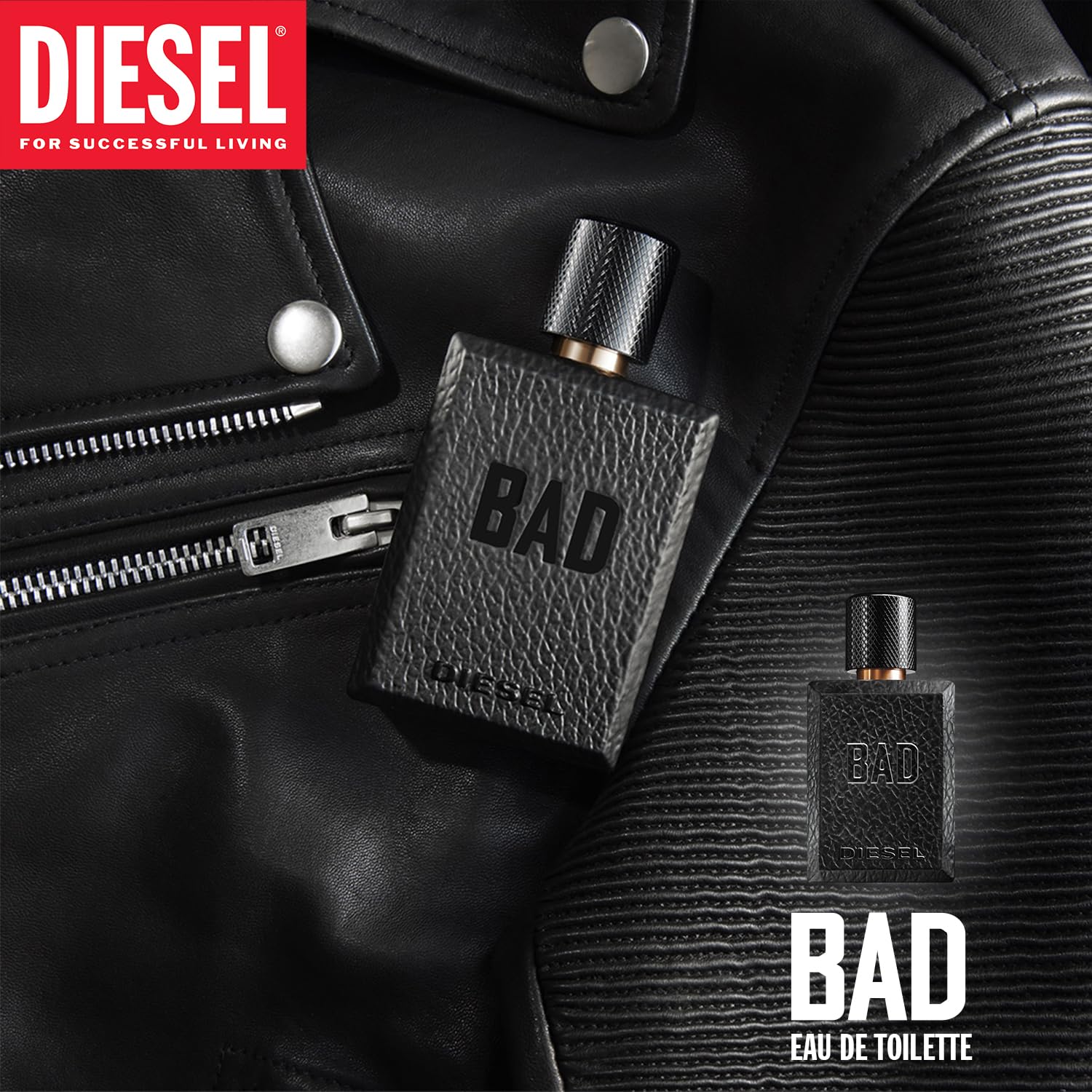 Diesel Bad Parfüm Herren| Eau de Toilette| Männer Parfum| Parfume Men| Herrenparfum| Diesel Parfum Männer| Natural Spray| Aromatisch und holziger Duft