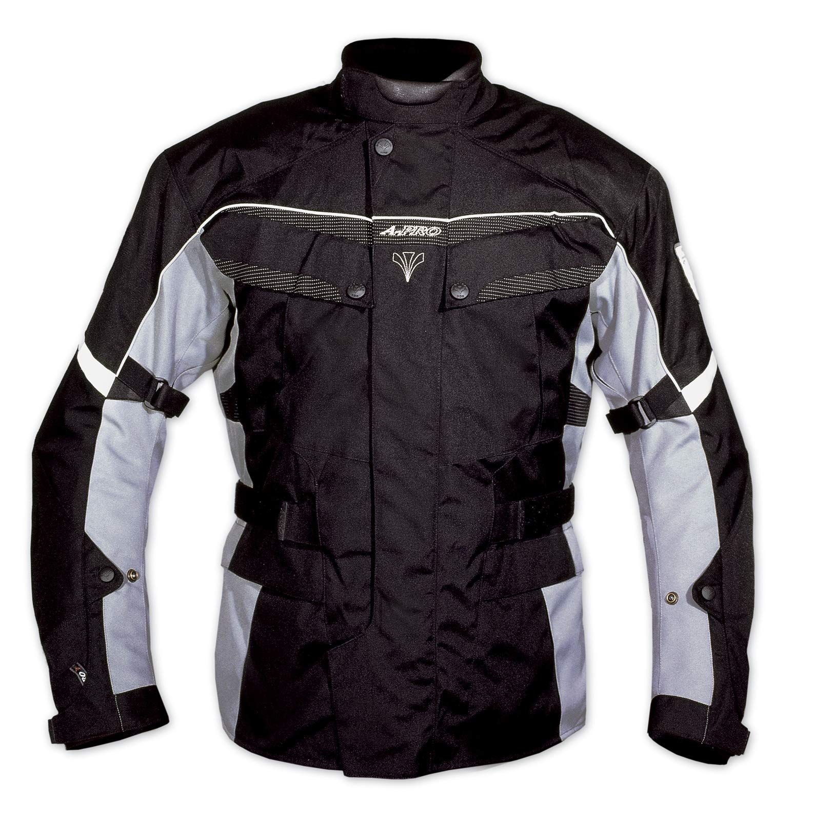 A-Pro Touring Giacca Moto Scooter Impermeabile Protezioni CE Imbottitura Removibile