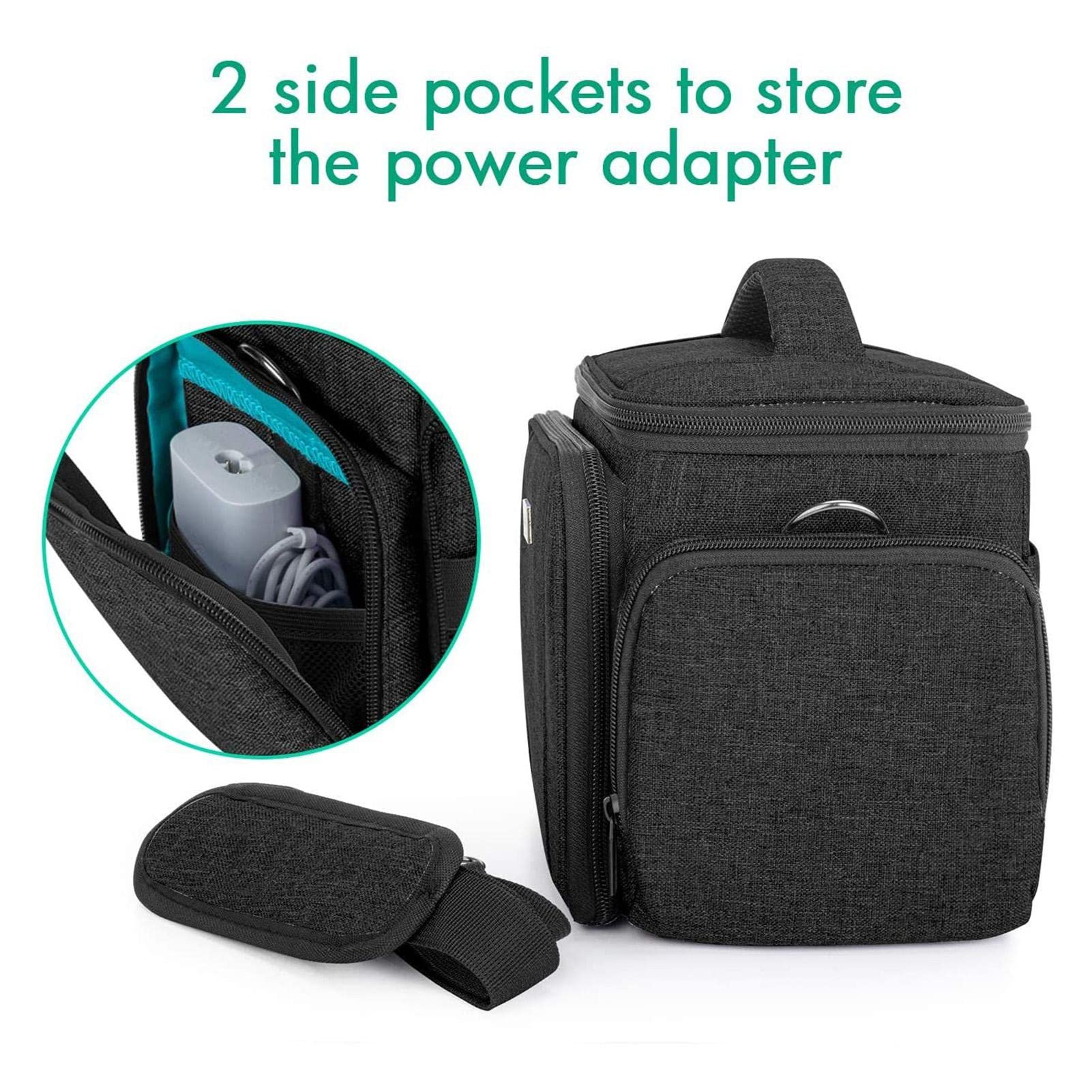 Generic Sac de transport pour Joy, étui de transport pour Joy et ensemble d'outils, sac fourre-tout avec sections de rangement pour fournitures, sac de rangement pour presse à chaud