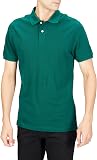 Amazon Essentials Men's Slim-Fit Cotton Pique Polo Shirt, Khaki Green, M - 1