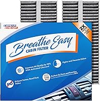 Vista 57 de Spearhead Odor Defense Breathe Easy - Filtro de cabina para AC y calentador Compatible con 300 2011-23, Challenger 2011-23, Charger 2011-23 como