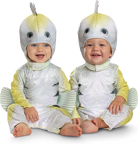 Miniatura 5 de Flounder - Disfraz infantil oficial de Disney, La Sirenita, disfraz de acción en vivo