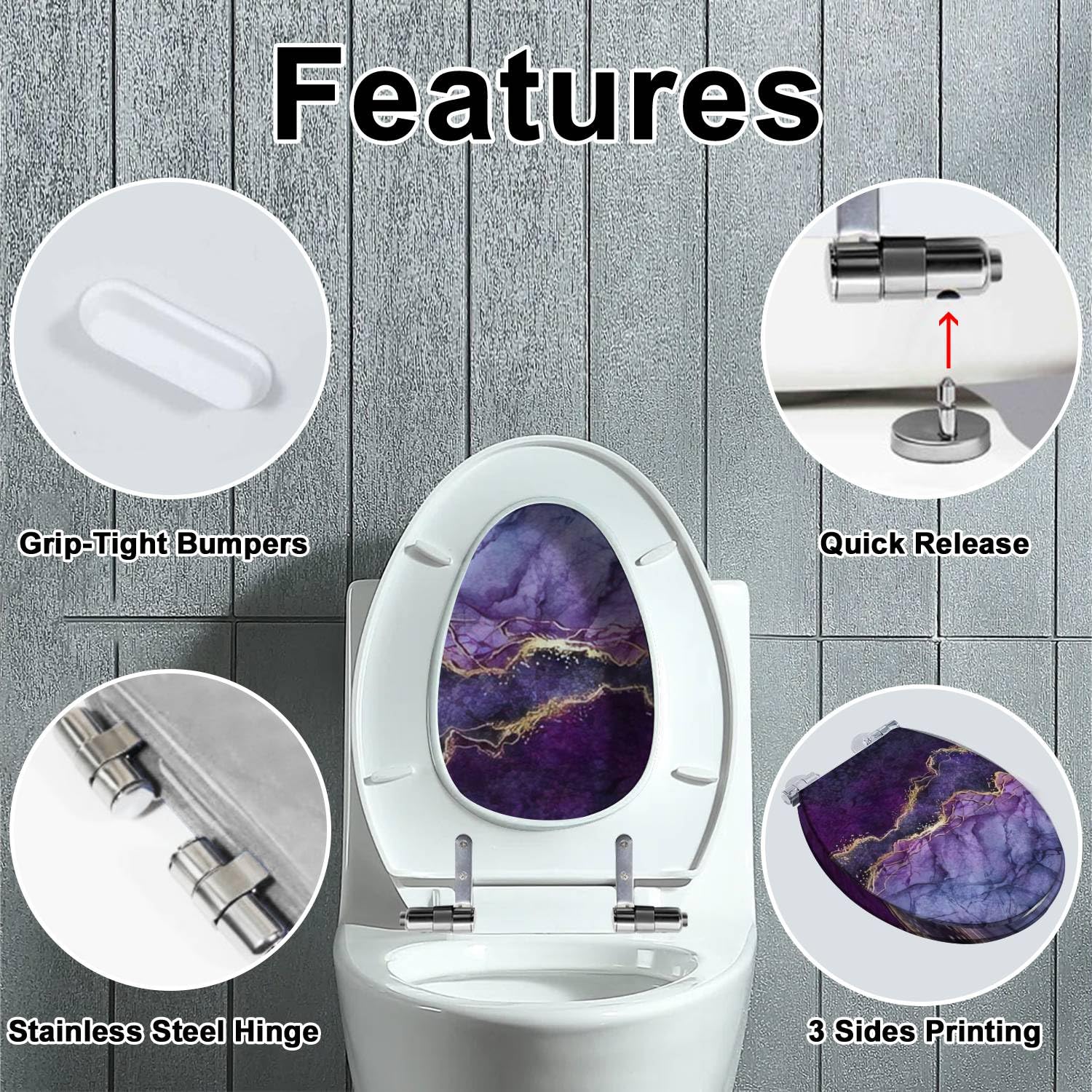 Tornillos Para Bisagras Para Inodoro, Fácil Instalación, Paq | Cuotas