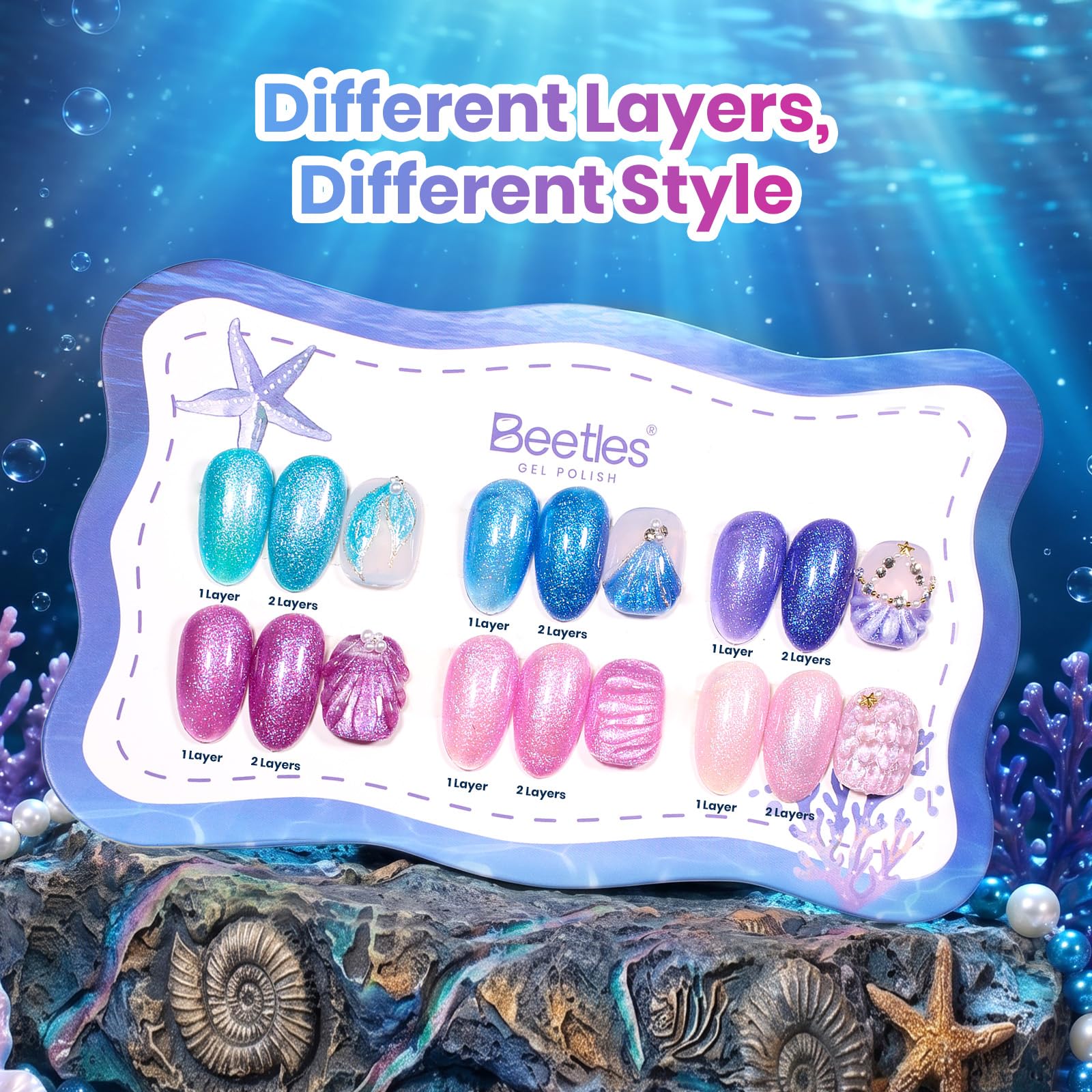 Beetles Spring Nail Art Collection