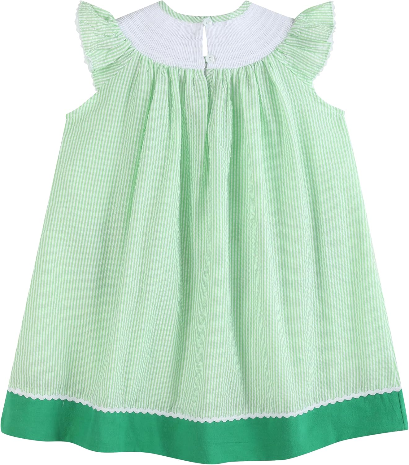 Lil cactus Baby and Girls Smocked Bishop Dress