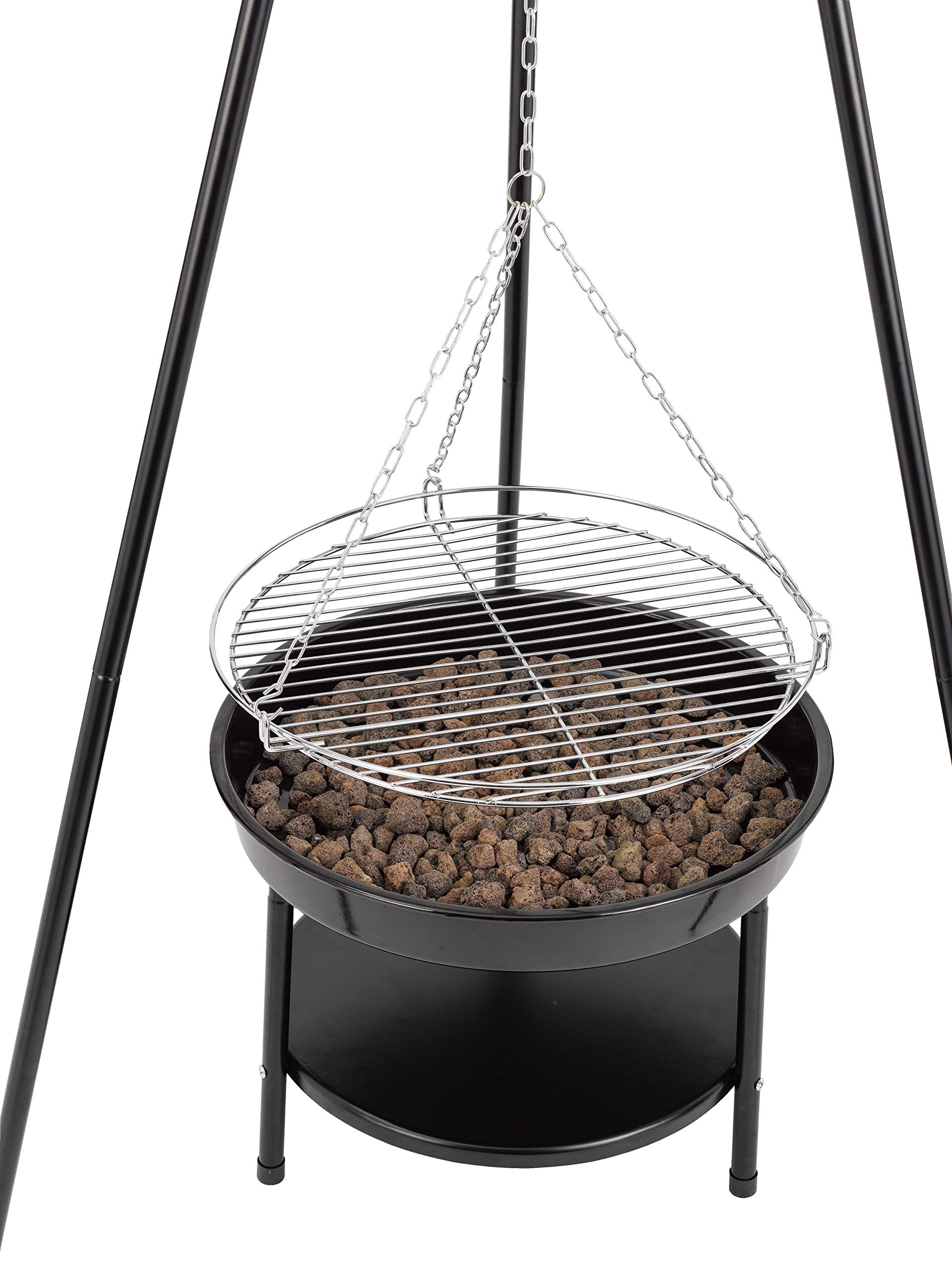 tepro Holzkohlegrill Schwenkgrill Cary, Grillfläche: ca. 46,5 cm Ø