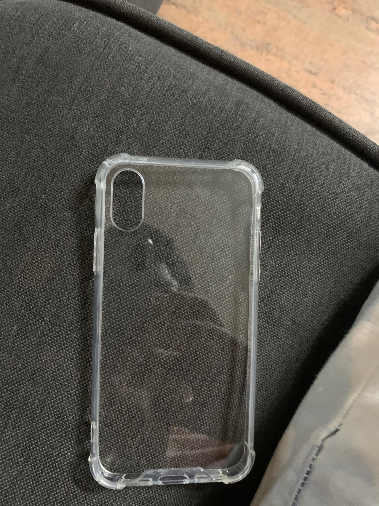 TheGiftKart Ultra-Hybrid Crystal Clear Back Cover Case for iPhone X/XS ...