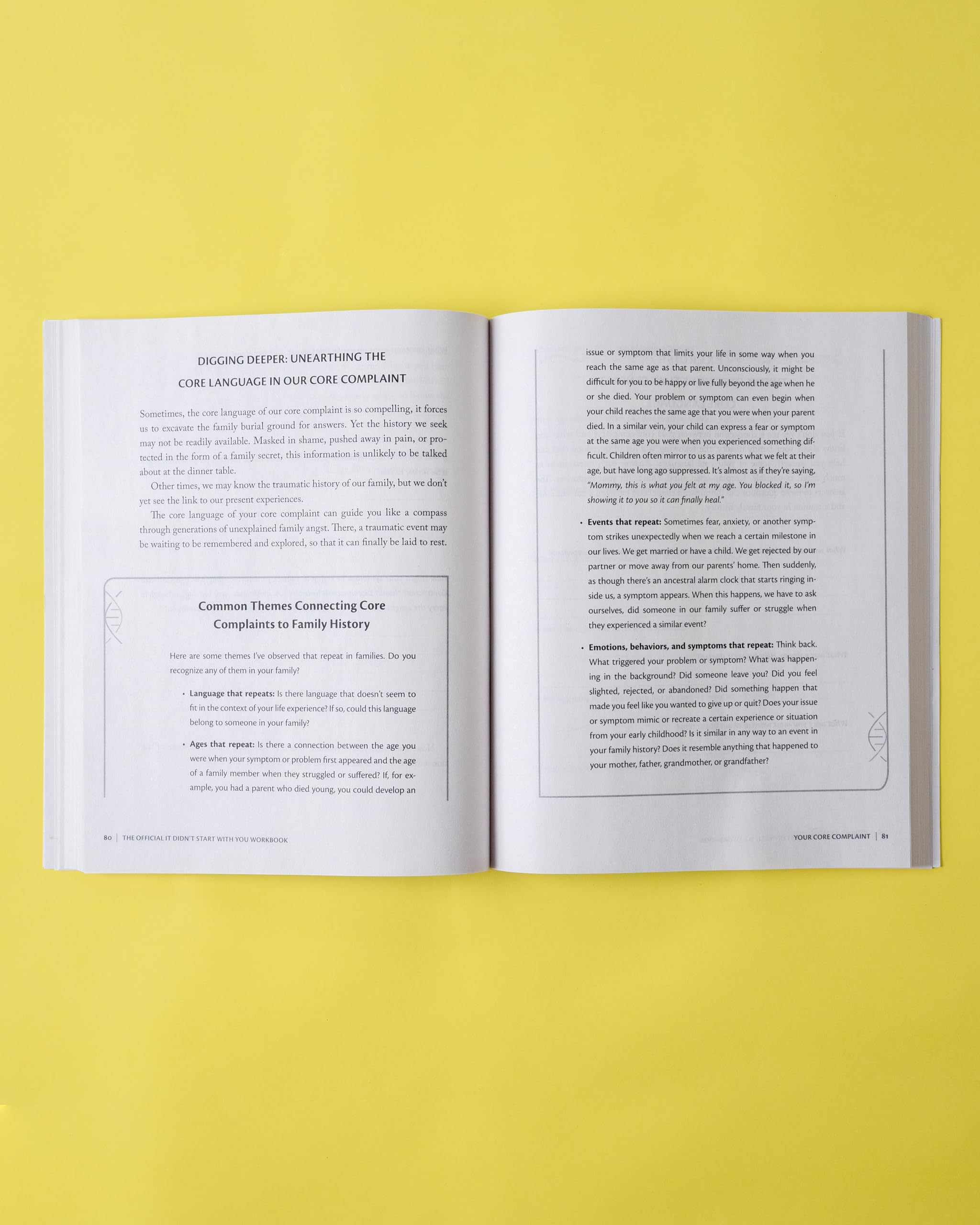 The Official It Didn't Start with You Workbook: Practical Exercises to Break the Cycle of Inherited Family Trauma