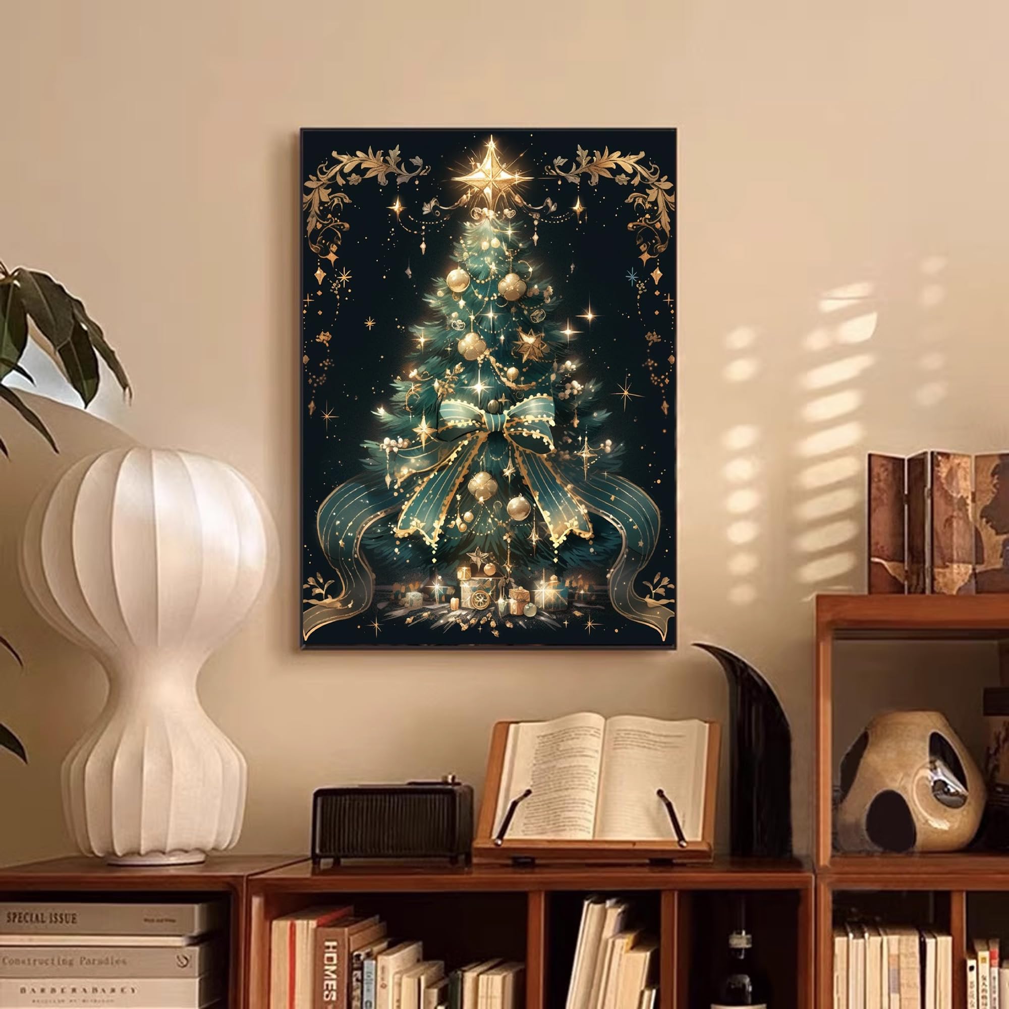 大型　アート　クリスマス Amazon | SHUUL ダイヤモンドアート クリスマスツリー 手作り