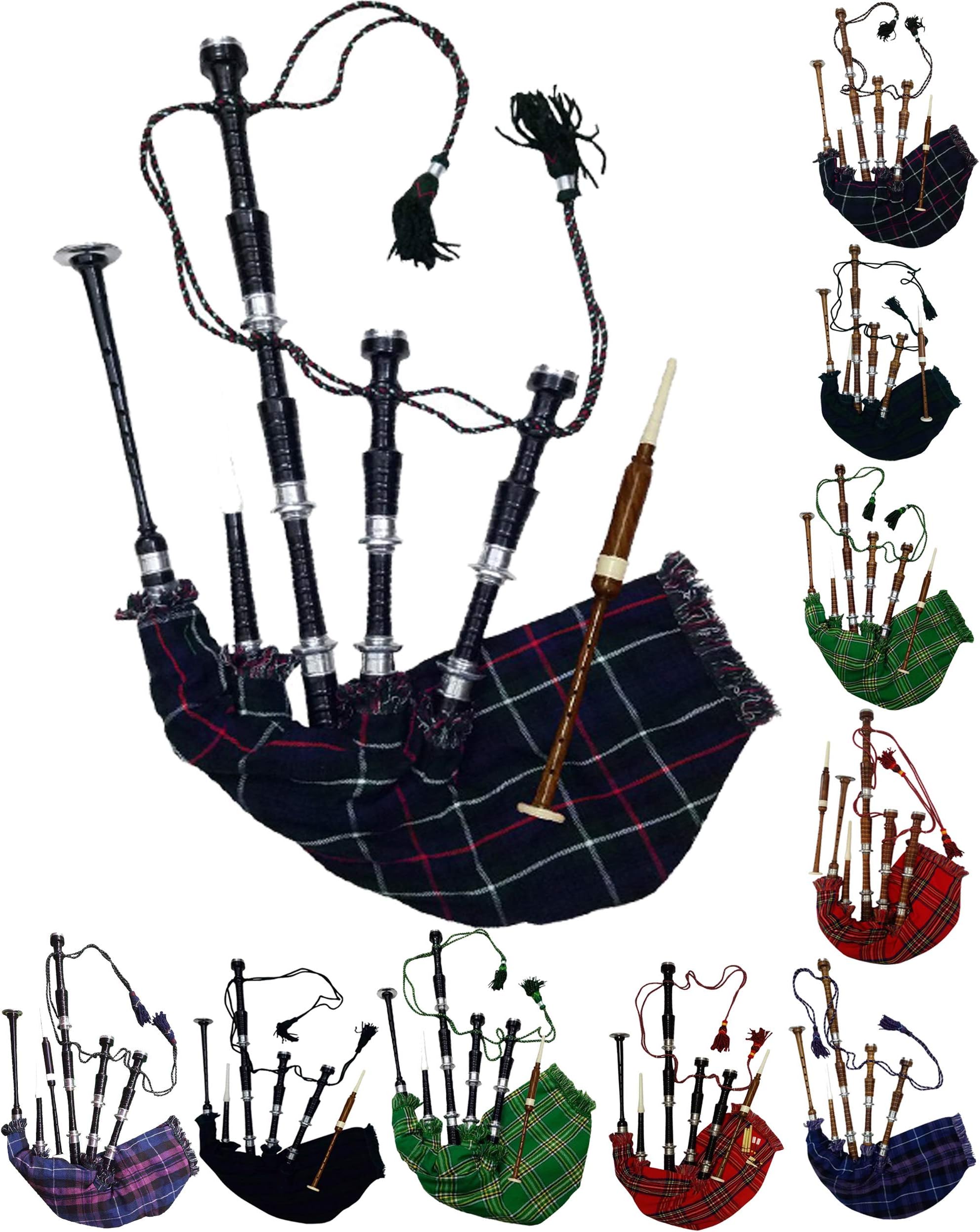 McWilliams PROFESSIONAL SCOTTISH HIGHLAND BAGPIPE IVORY