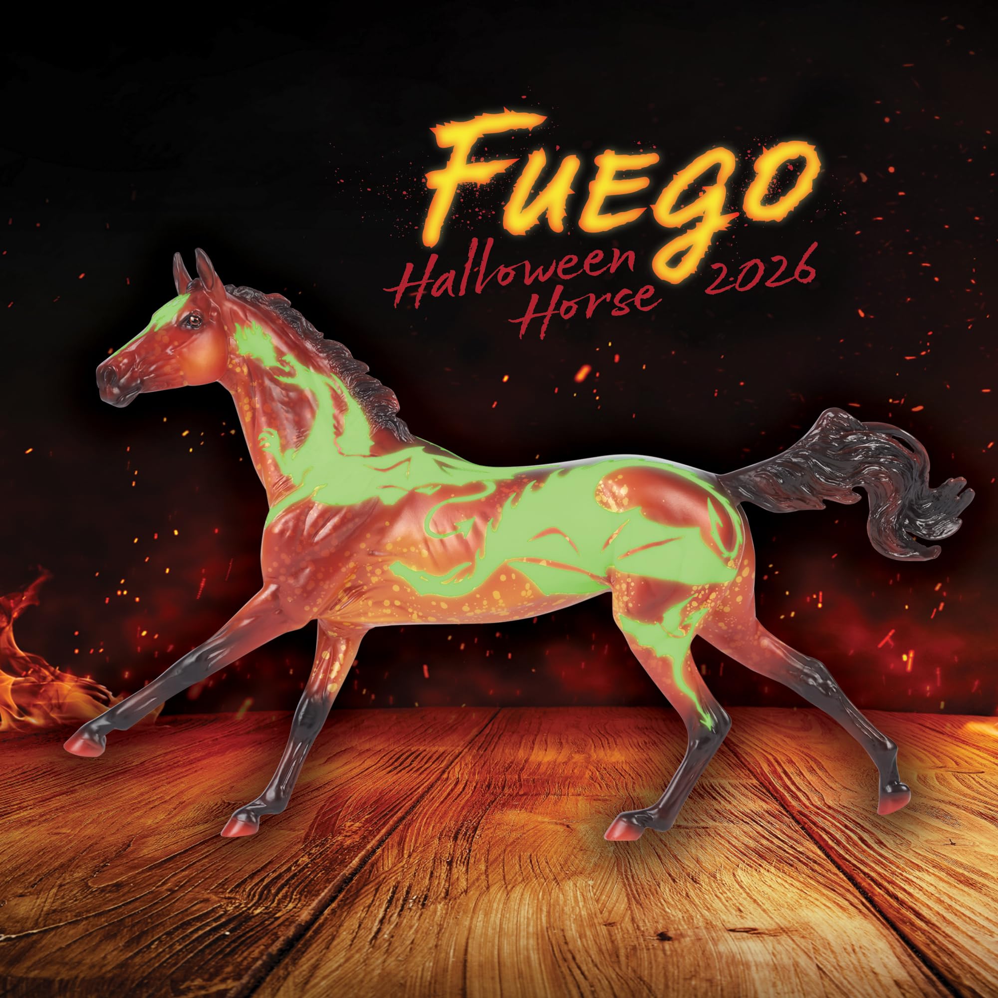 Breyer Cavalli Serie Tradizionale | Fuego - Halloween Horse | Modello # B-TR-10619