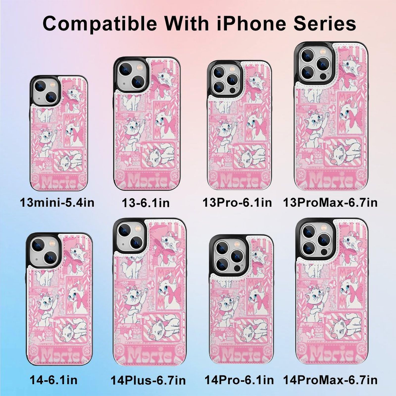 Amazon.co.jp: iPhone13 Pro ケース 猫柄 マリーちゃん 手帳型