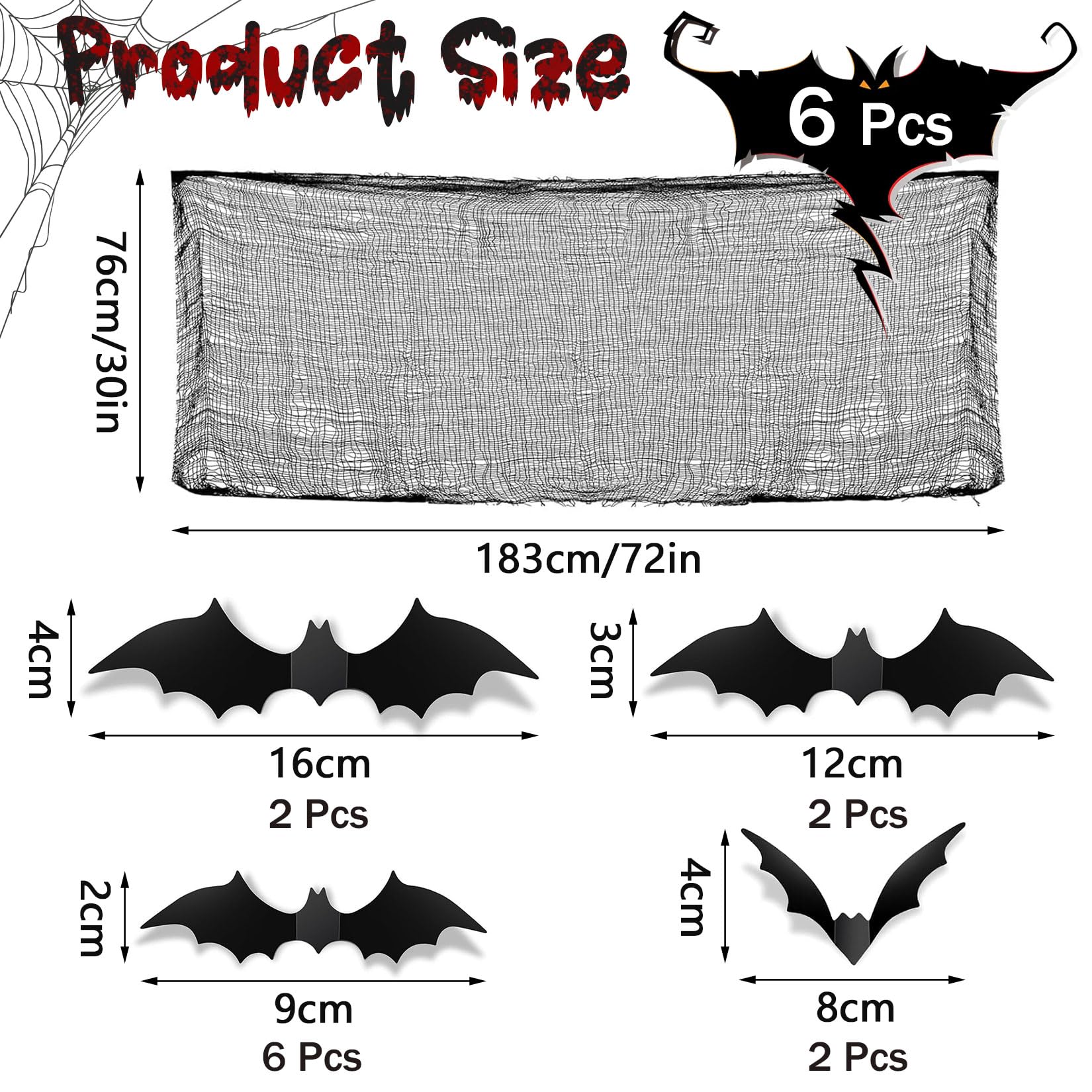 JAWO Halloween-Duschvorhang – Geister, Kürbisse, Fledermäuse Design, 170 X 177 Cm, Aus Polyester Mit Haken