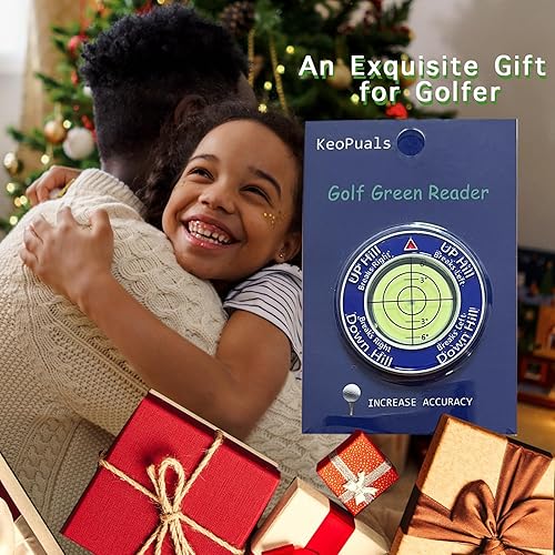 Miniatura 6 de Golf Green Reader - Keopuals Golf Putting Green Reading Golf Accessories Golf Ball Marker with Level Aid Bubble Golf Training Tool to Improve Your