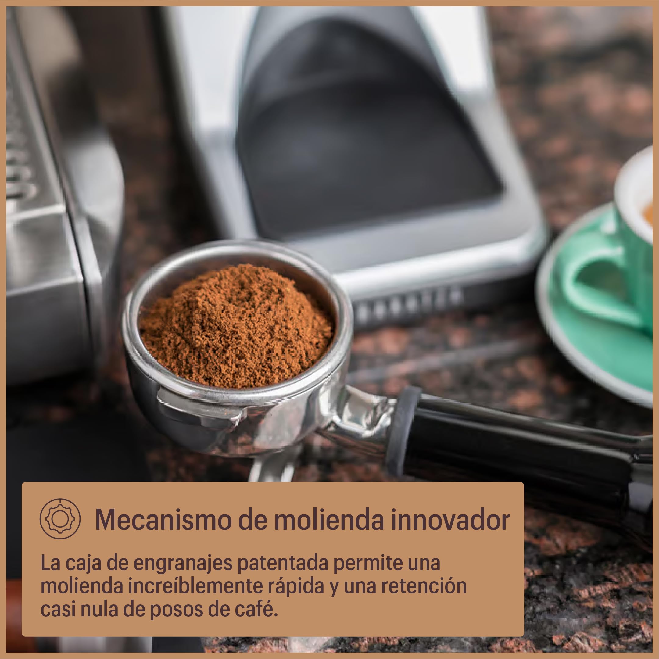 Baratza - Sette 270 230V Molinillo Eléctrico de Café en Grano, Negro