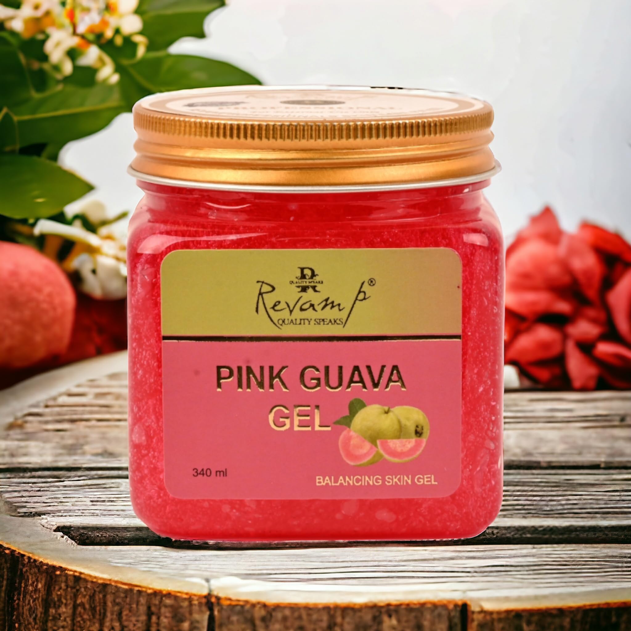 - Revamp Pink Guava Balancing Skin Gel 340Ml - Refreshing And Nourishing Skincare Solution