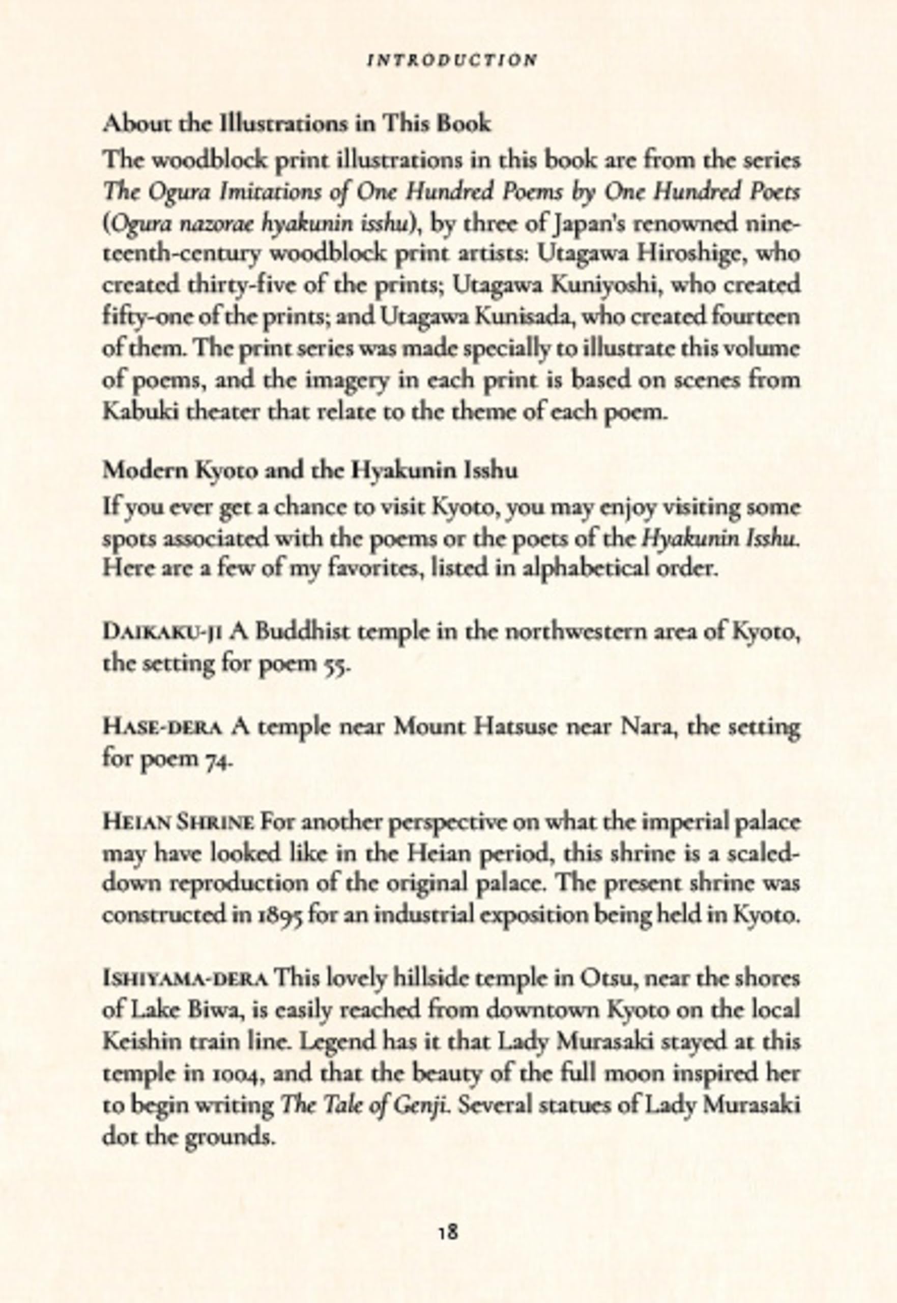 One Hundred Poems from Old Japan /anglais: A New Translation of the Hyakunin Isshu [With Free Online Audio Recordings]