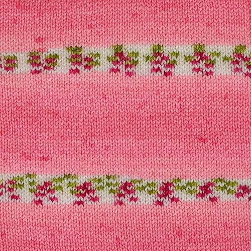 Miniatura 5 de Premier Yarns Bloom DK - Hilo de peso, hilo autofregado para tejer y tejer, Sweet Pea, 7 onzas, 656 yardas