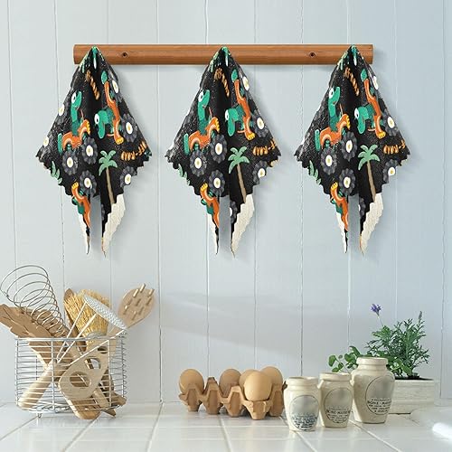 Miniatura 5 de Juego de toallas de cocina y paños de cocina de secado rápido, paquete de 6 toallas de cocina para restaurante y café