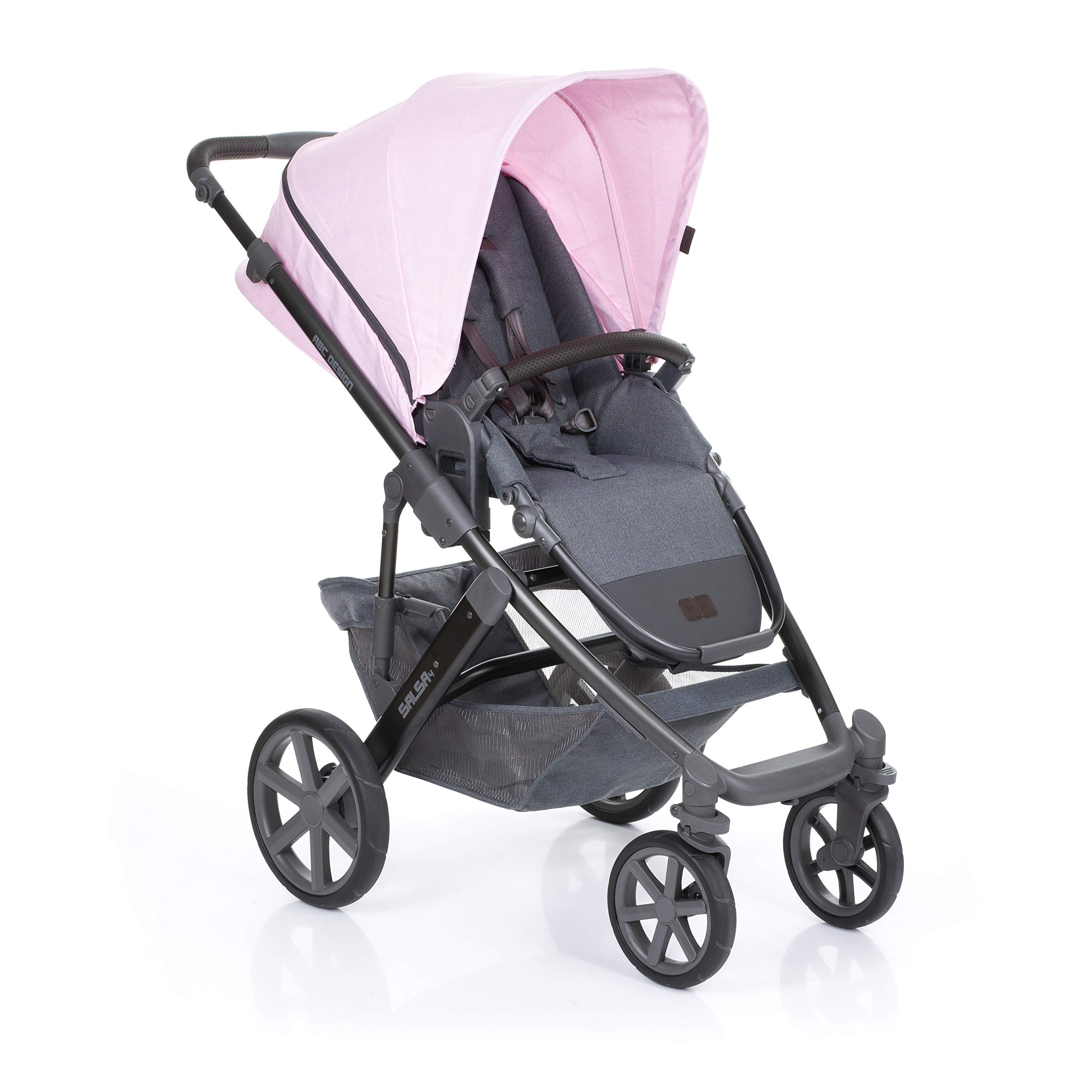 ABC Design 2019 Kombikinderwagen Salsa 4 rose