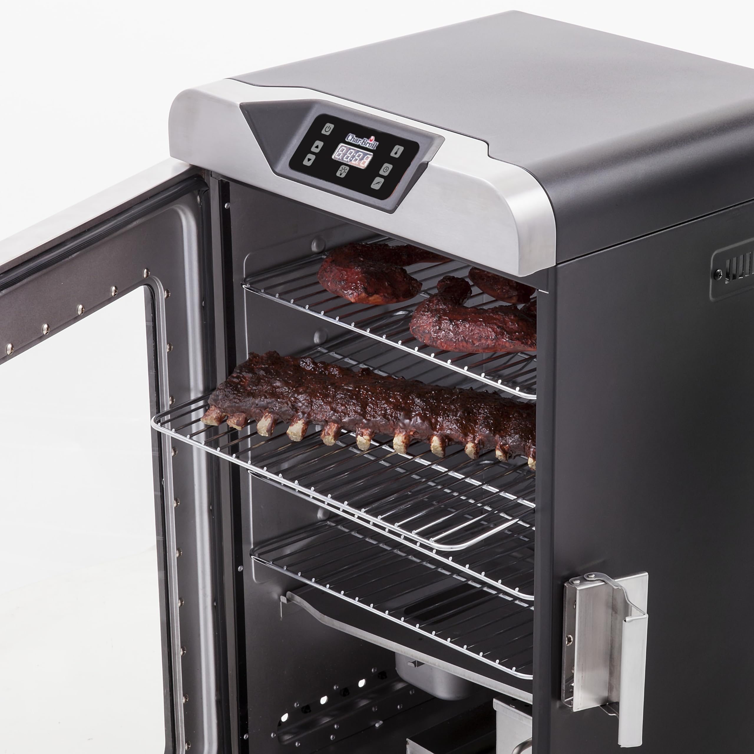 Char-Broil Digital Smoker 2.0 affumicatore elettrico doppia parete controllo temperatura 37-135°C 4 griglie