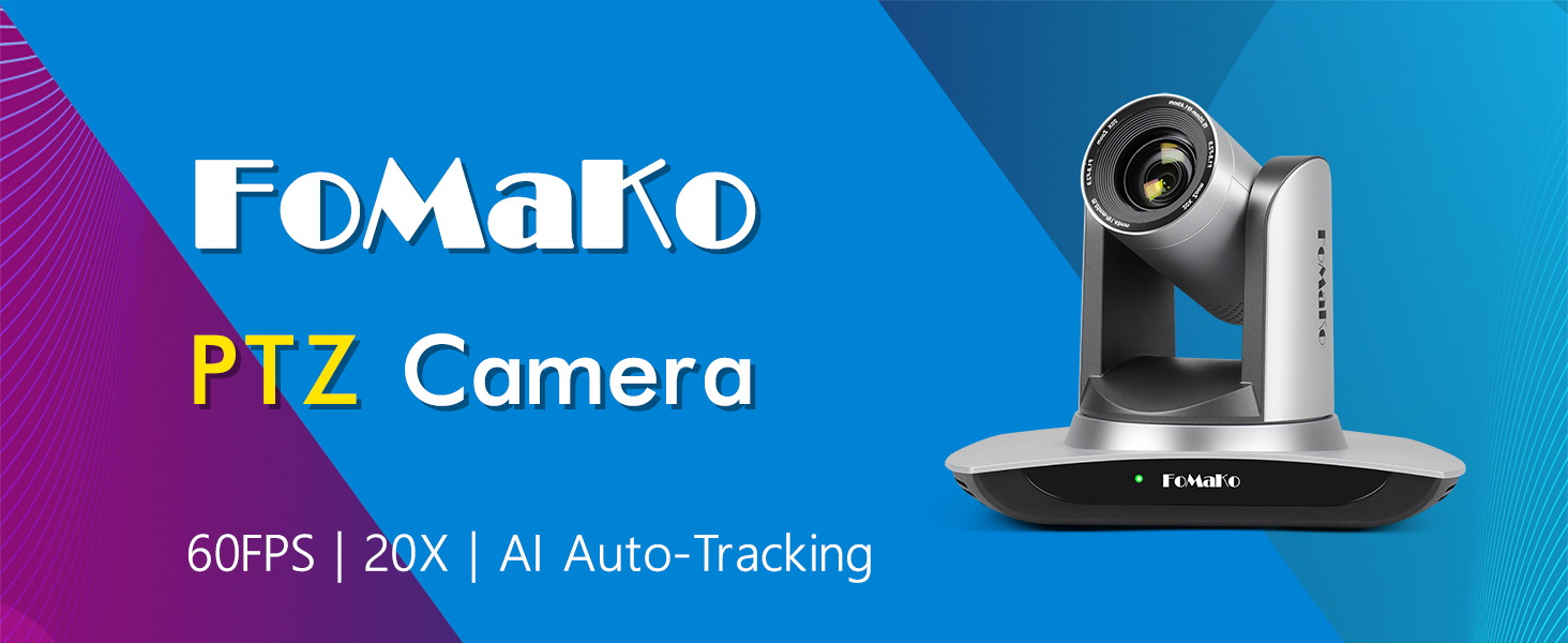 FoMaKo 20倍 同時 3G-SDI/HDMI PTZ カメラ FoMaKo HDMI PTZ Camera