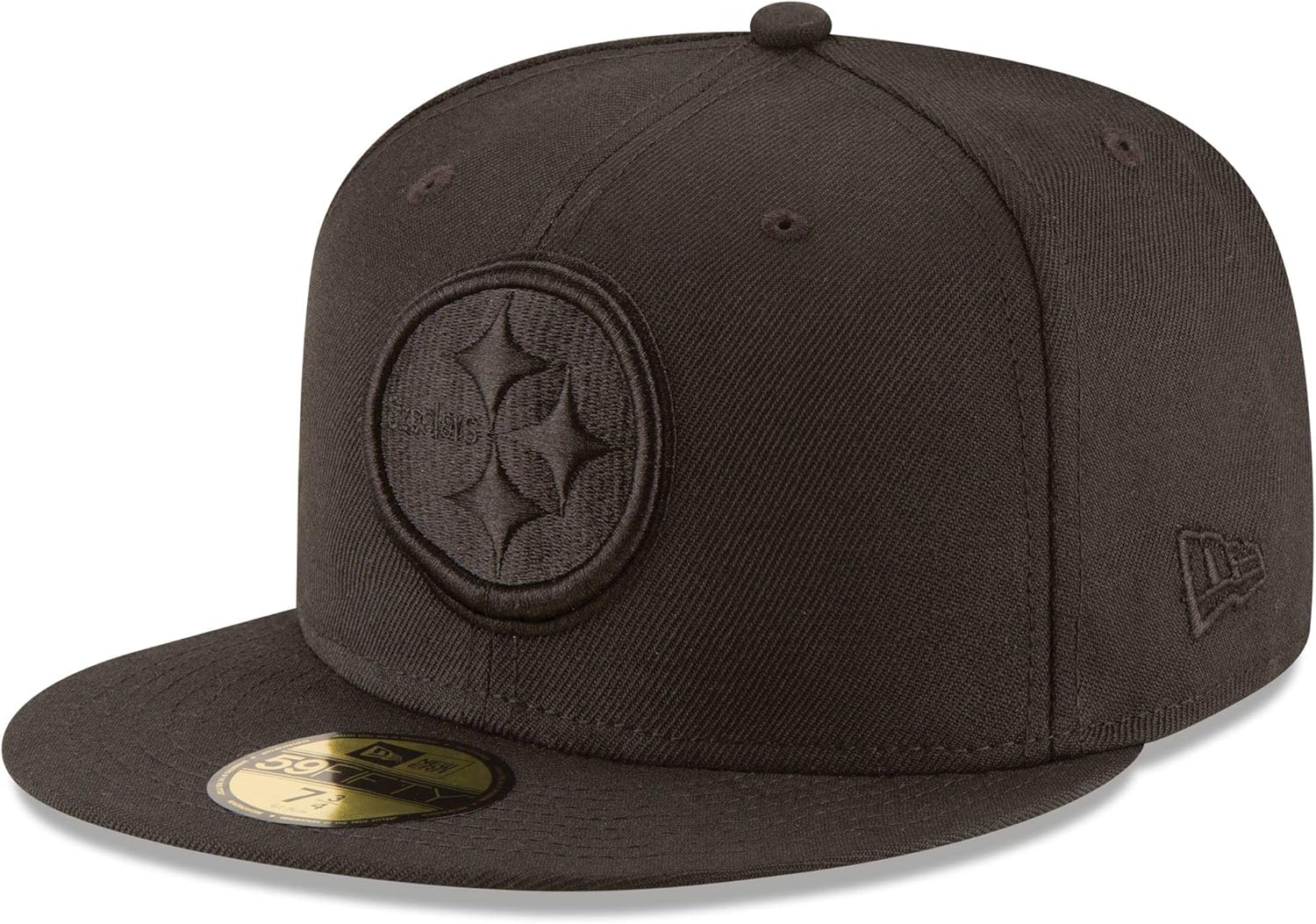 NFL Men's Black On Black 59Fifty Fitted Cap