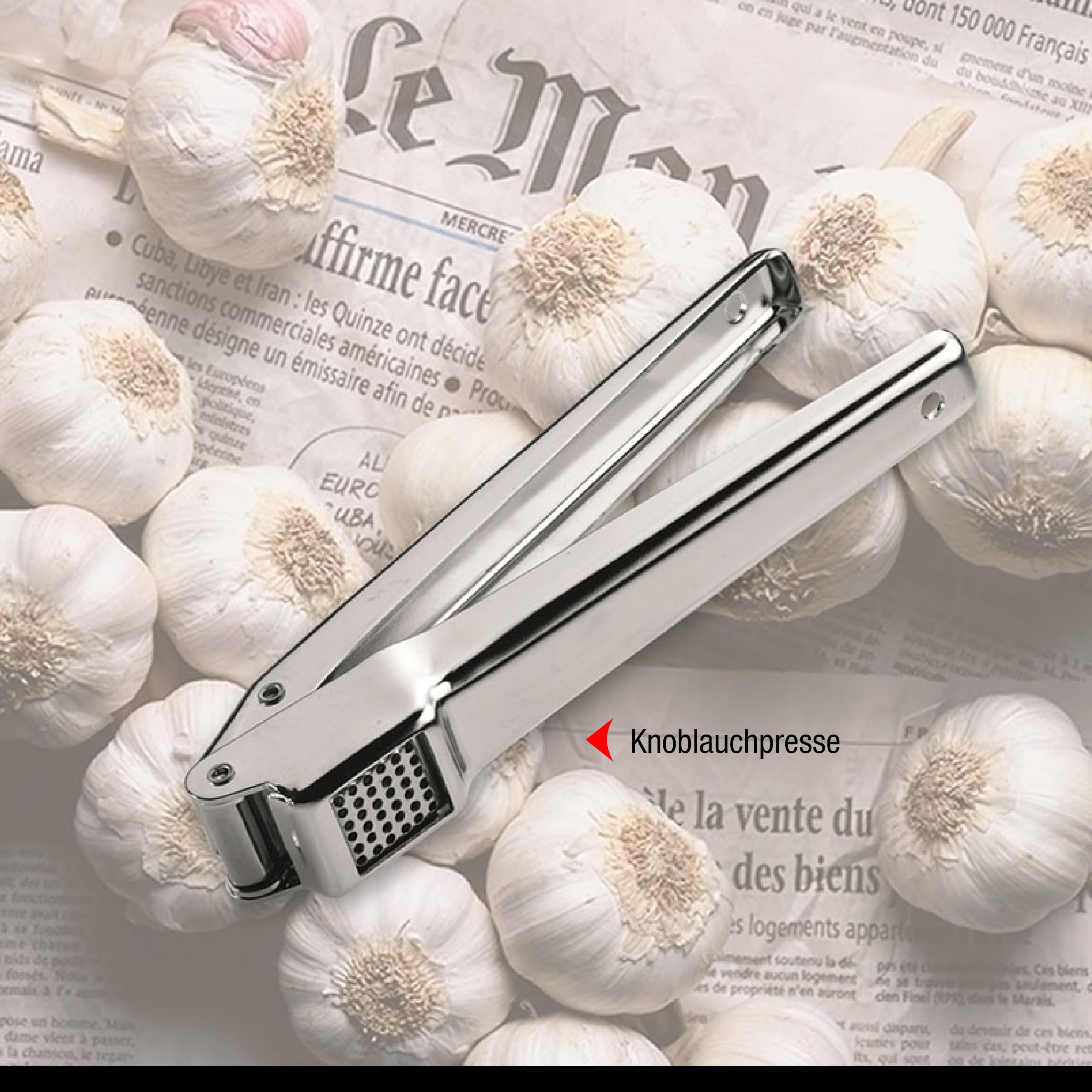 GEFU Aglio Garlic Press