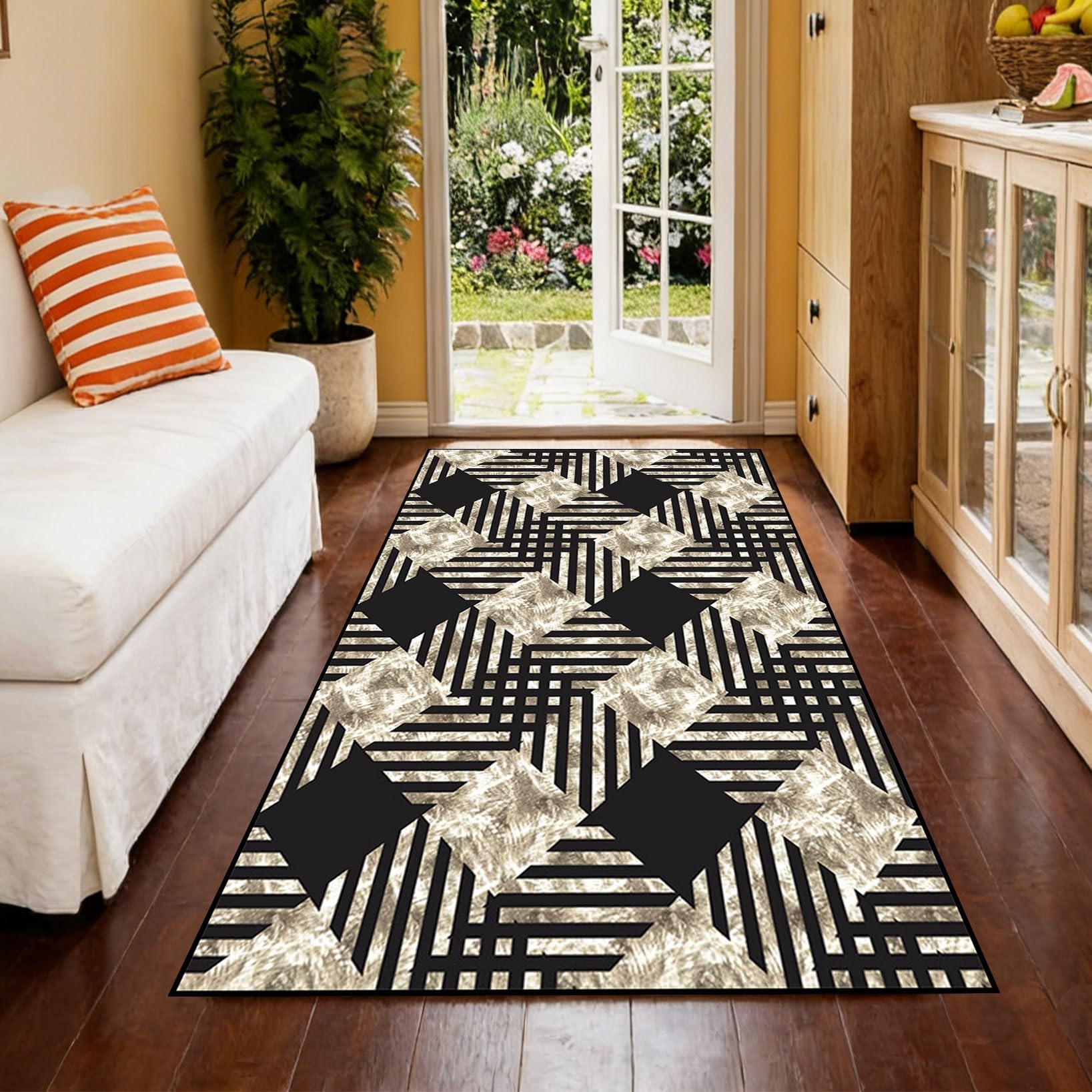 Alfombra cocina 55 x 80 cm antideslizante ideal para renovar el suelo de habitaciones y exteriores