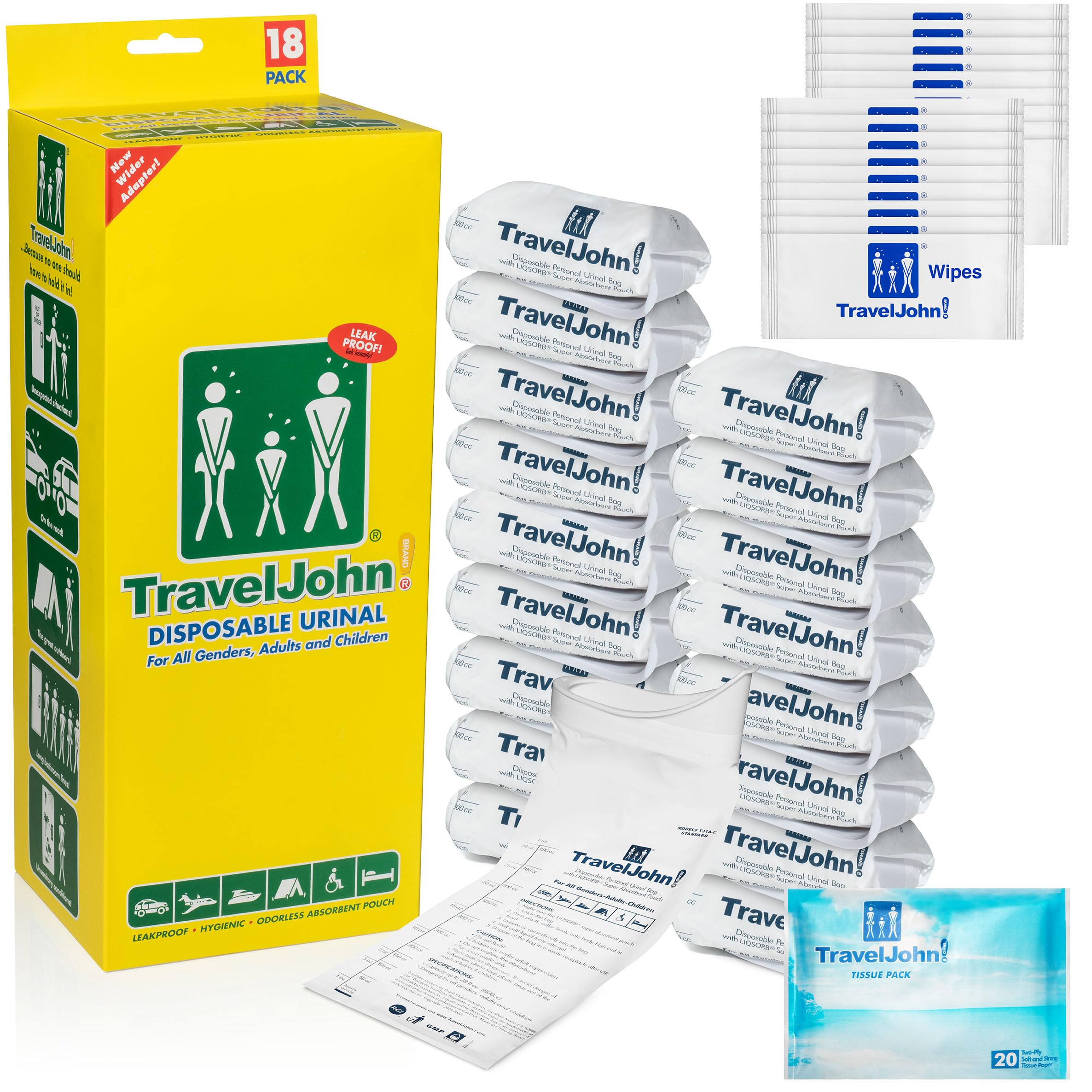 Resealable Disposable Urinal