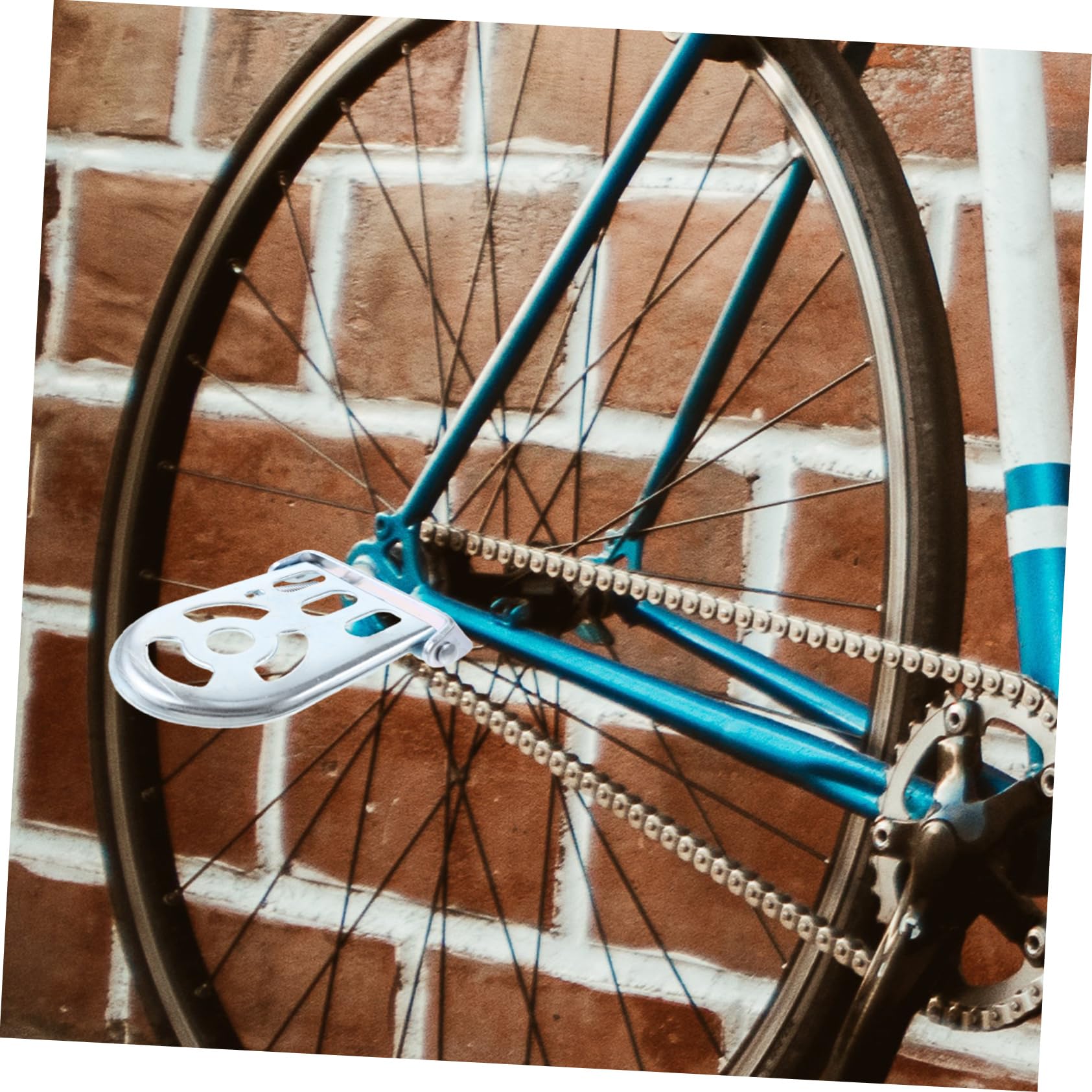 Healifty 2pairs Bike Footrests Rear Pedals for Boys and Girls Seat Foldable Design Non-skid Easy Assembly Compatible