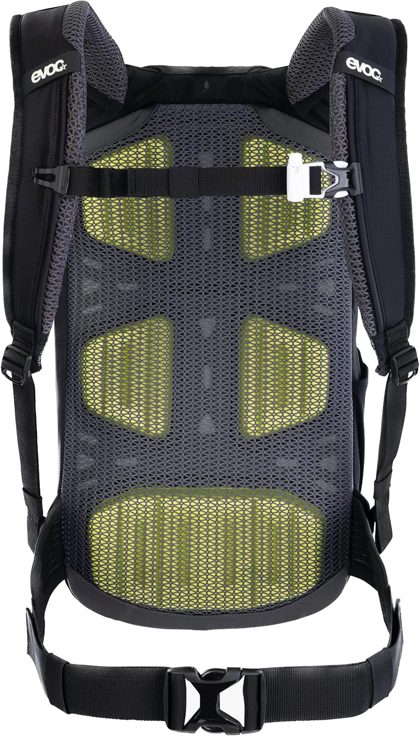 EVOC Stage 18 Backpack back panel with AIR FLOW CONTACT SYSTEM