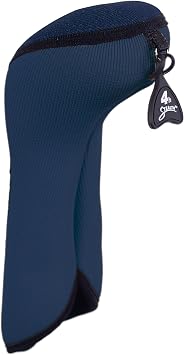 Stealth Club Covers 15060INT Hybrid ID 3-4-X Golf Club Head Cover, Navy Blue Solid/Black Trim