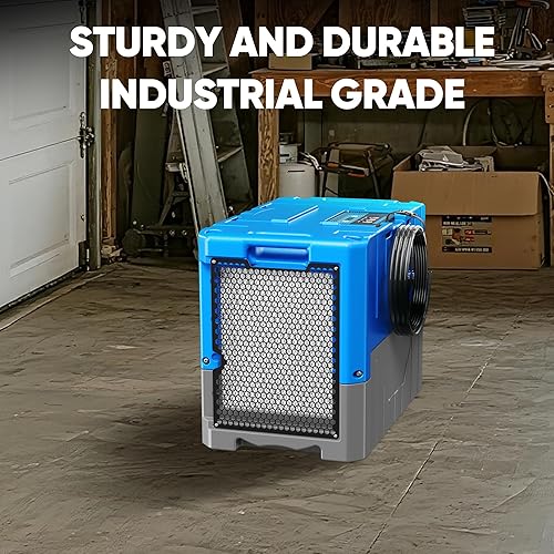 Miniatura 9 de 190PPD Commercial Dehumidifier with Pump for Basement-6000Sq.Ft. Warehouse, Large Space Crawl Space Dehumidifier for Efficient Water Damage