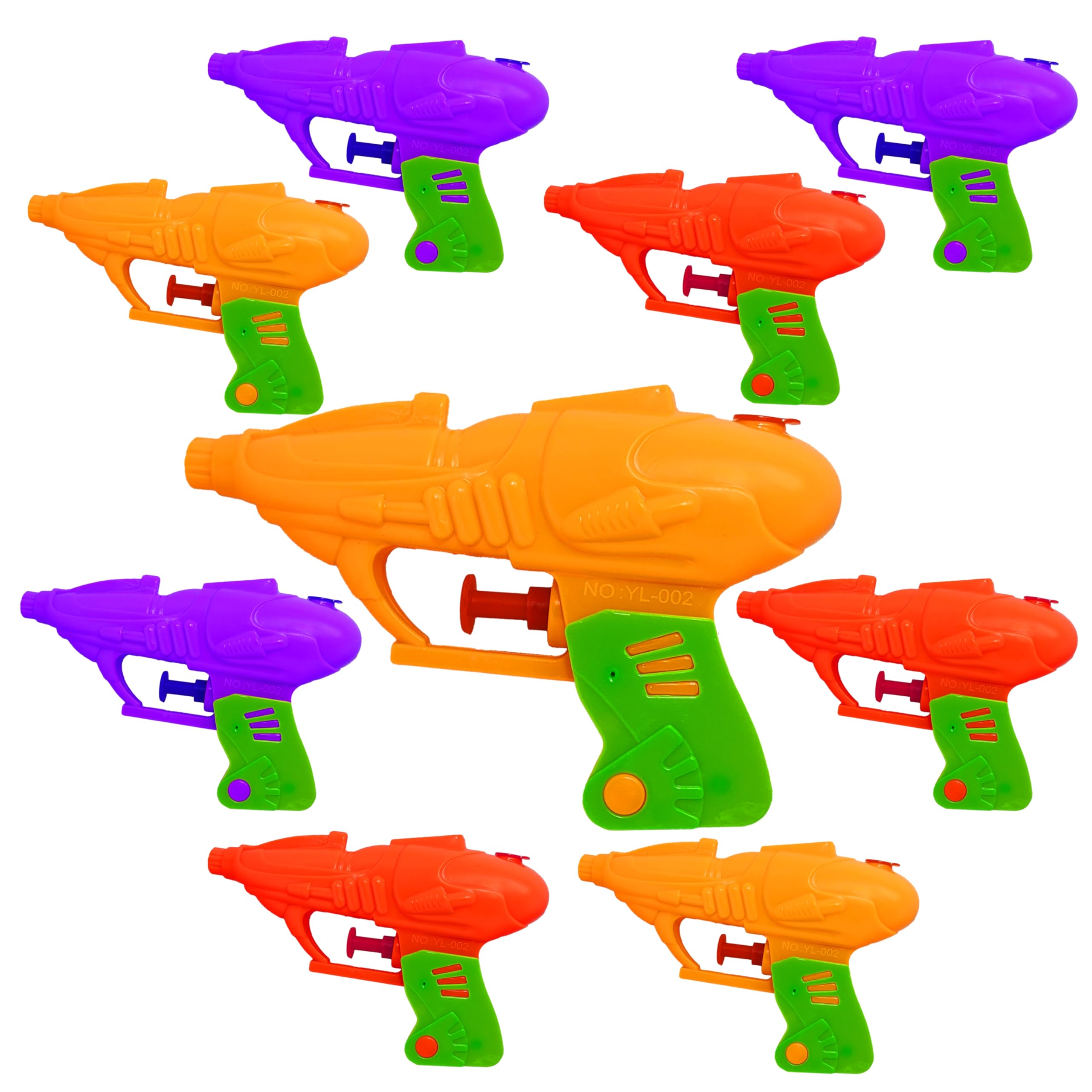 Pack of 9 Water Gun Kids Toy Fun Game Pistol Water Squirt Gun (Pack of 9) (B0D8LVVFY7) Amazon Price History, Amazon Price Tracker