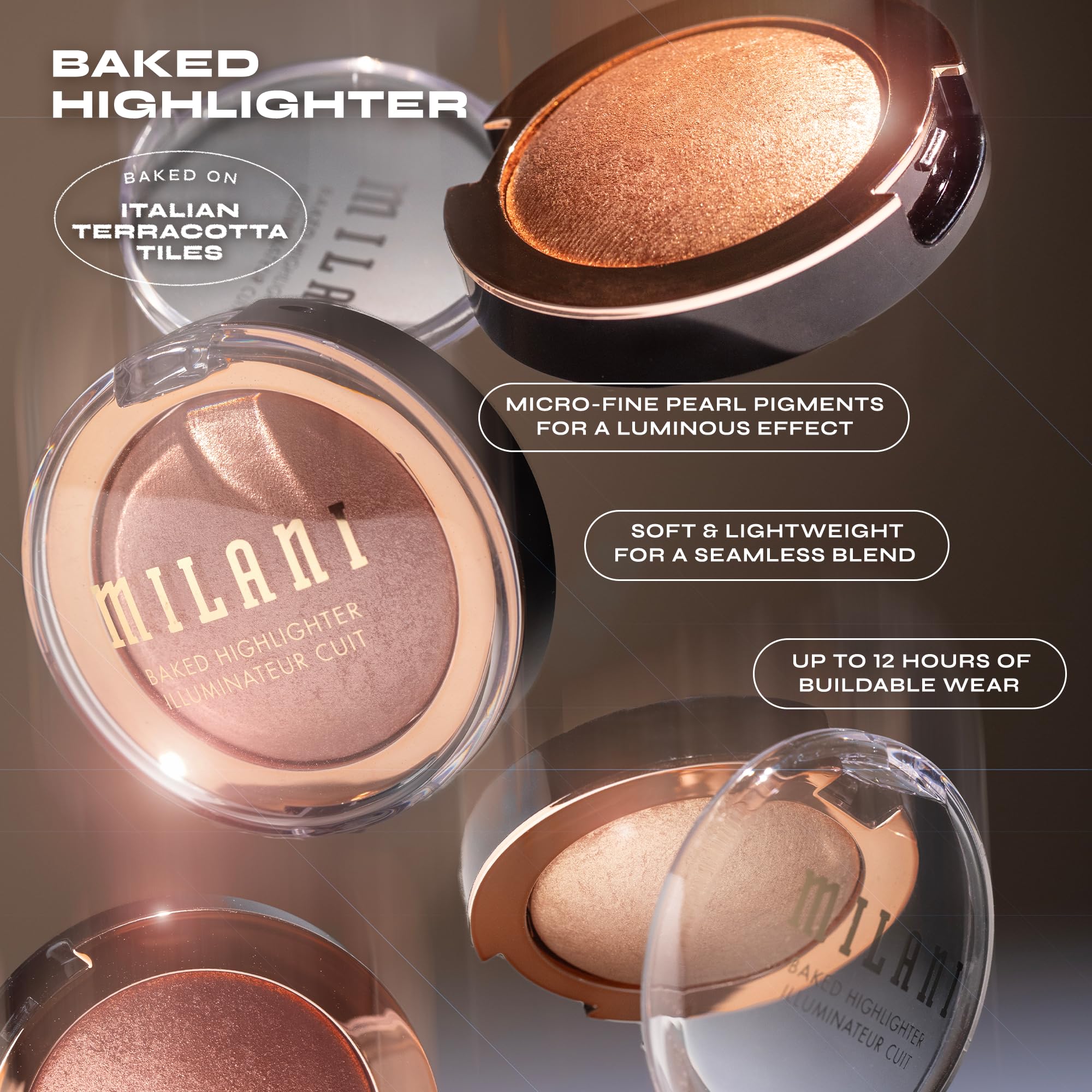 Milani Champagne D'oro Highlighter - Radiant Glow -5 Milani Champagne D'oro Highlighter - Radiant Glow -5