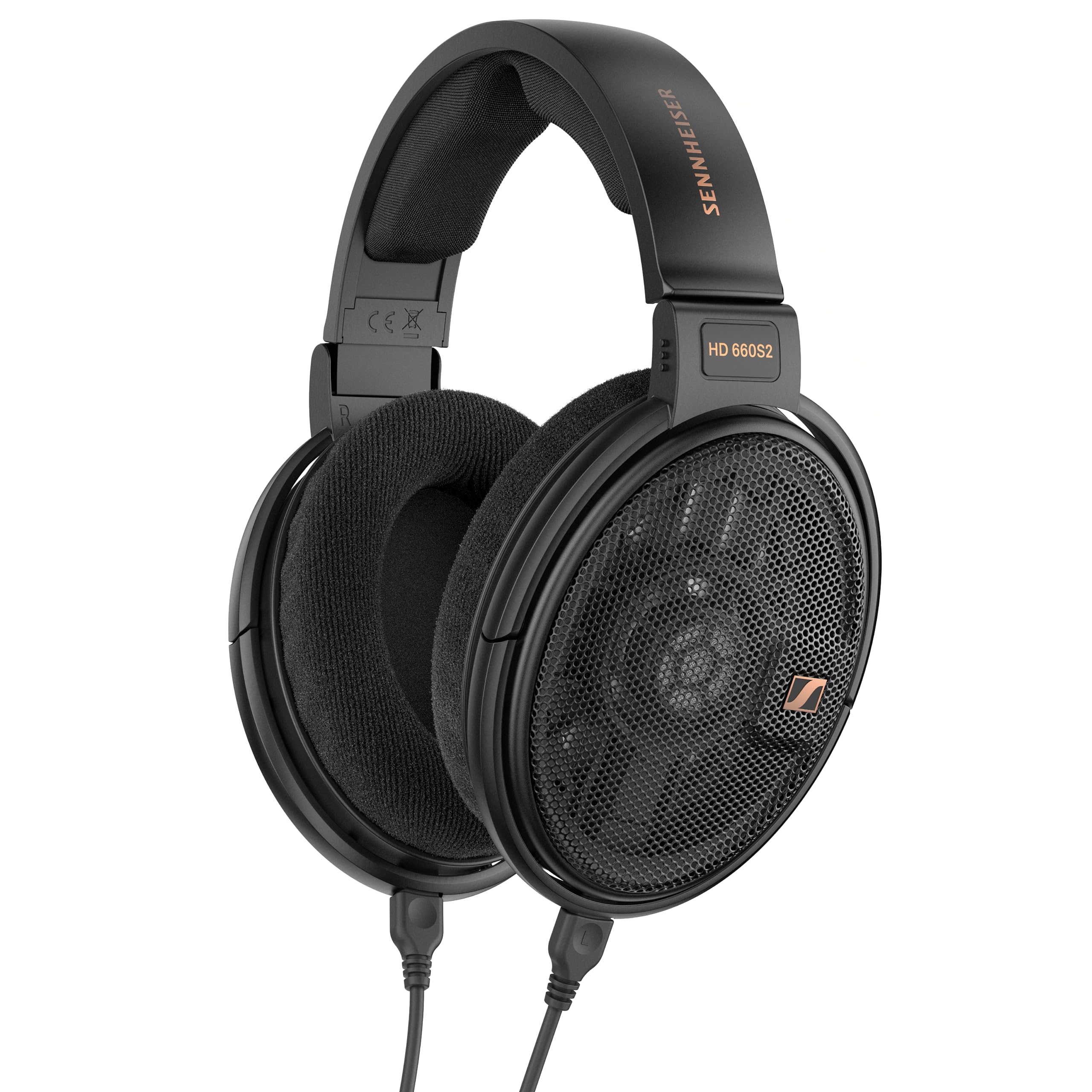 Sennheiser HD 660S2 Wired Audiophile Stereo Headphones with Deep Sub Bass, Optimized Surround, Transducer Airflow, Vented Magnet System and Voice Coil – Black