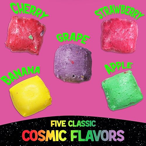 Miniatura 4 de Cosmo Cubes - Caramelos liofilizados de alta calidad, se envían en caja de nave espacial para mayor protección, con divertidas calcomanías,