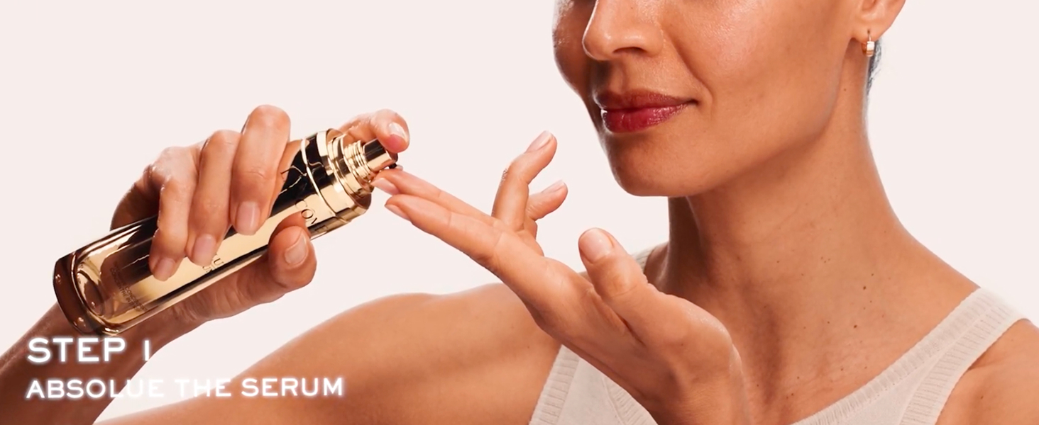 Lancôme Absolue The Serum – Skin Surface Cell Renewing Serum for Smoother, Plumper, Glowing Skin, Refillable 1.0 fl. oz.