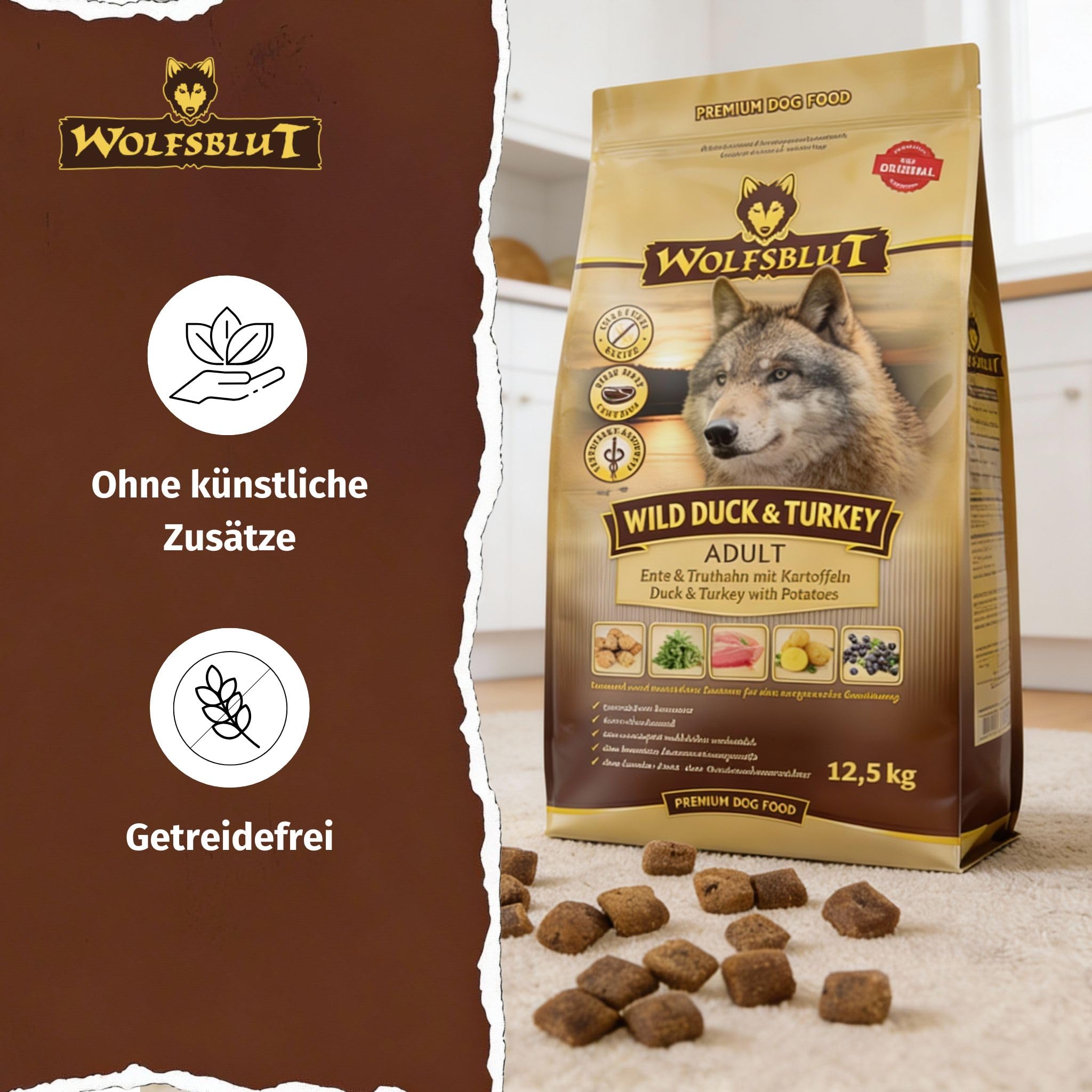 Wolfsblut Wild Duck & Turkey 12,5 kg