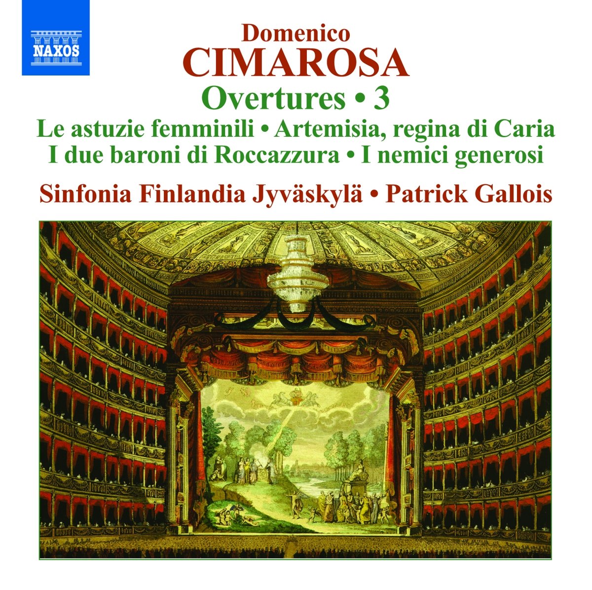 Cimarosa: Overtures Vol 3