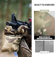 Vista 3 de OneTigris Pre-Filled Shooting Rest Bag - Tactical Front & Rear Shooting Sand Bags, Portable Gun Range Bags Bench & Window Rest Support for Shooting