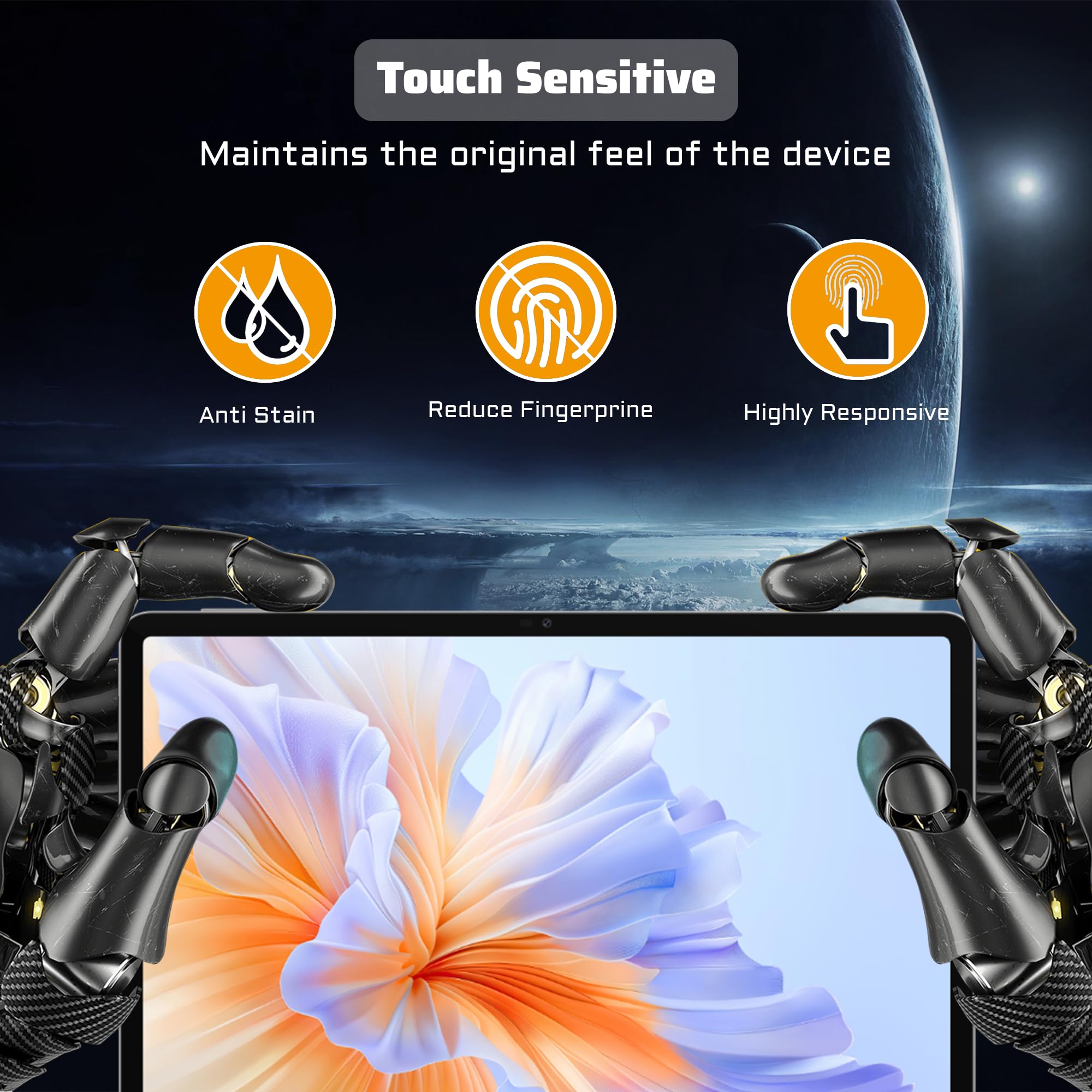 2 Pz Vetro Temperato Per Honor Pad X8, Pad 9, X8A - Protezione Schermo 9H Anti-Graffio