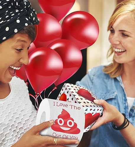 Miniatura 6 de Happy Anniversary My Love! I Love You - Broma de papel higiénico impreso, divertido regalo de aniversario para novio, novia, esposa, esposo, 500