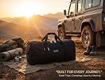 Heavy Duty Square Cargo Duffel Large Gym Bag 30 inch Big Equipment Gear Bag Sport Duffel Travel Bag Rack Ball Bag