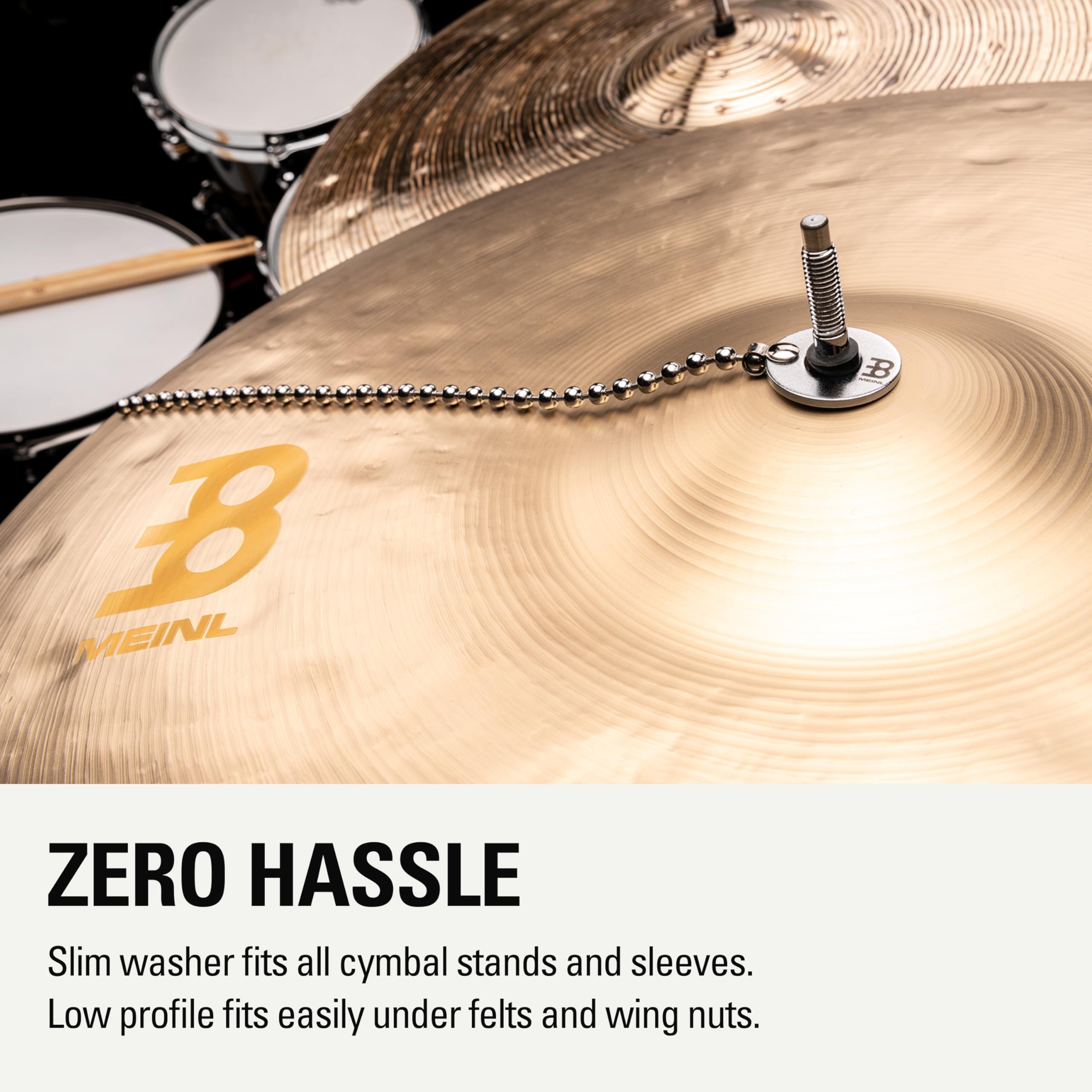 Amazon.com: Meinl Cymbals Heavy Bacon Cymbal Sizzler Chain for