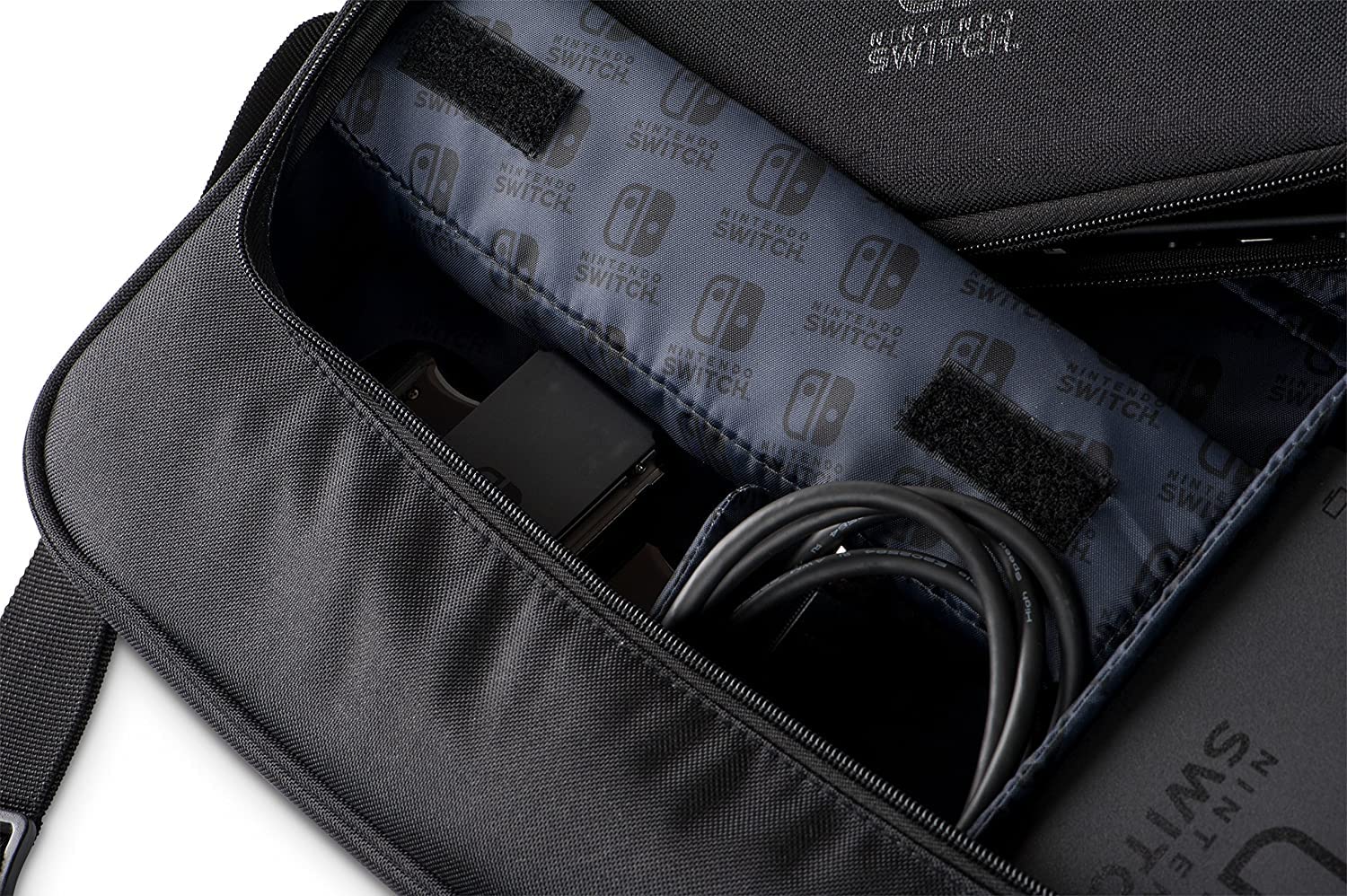 PowerA Sac de transport de Nintendo Switch - Noir/Gris 1501404-01